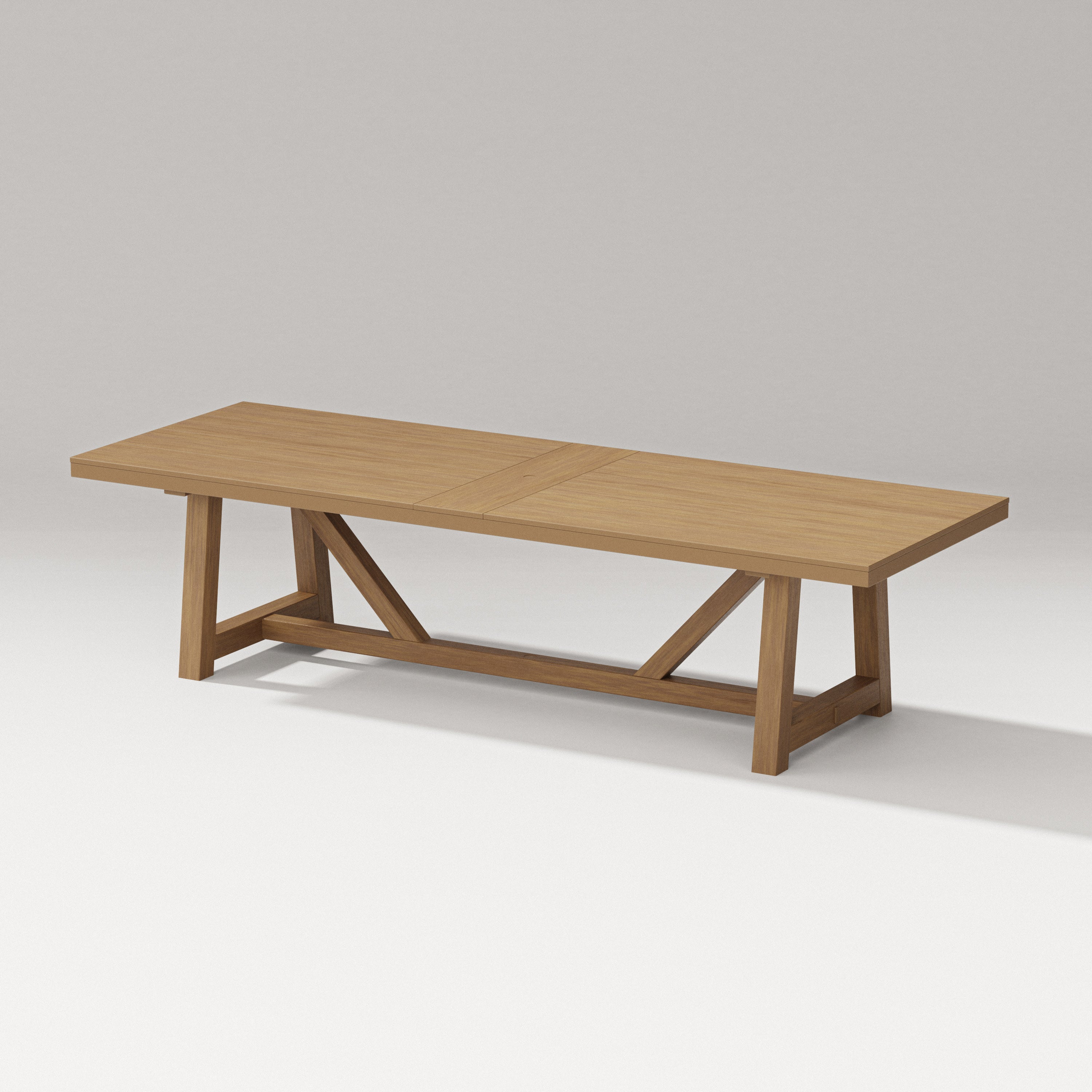 120" A-Frame Dining Table in Natural