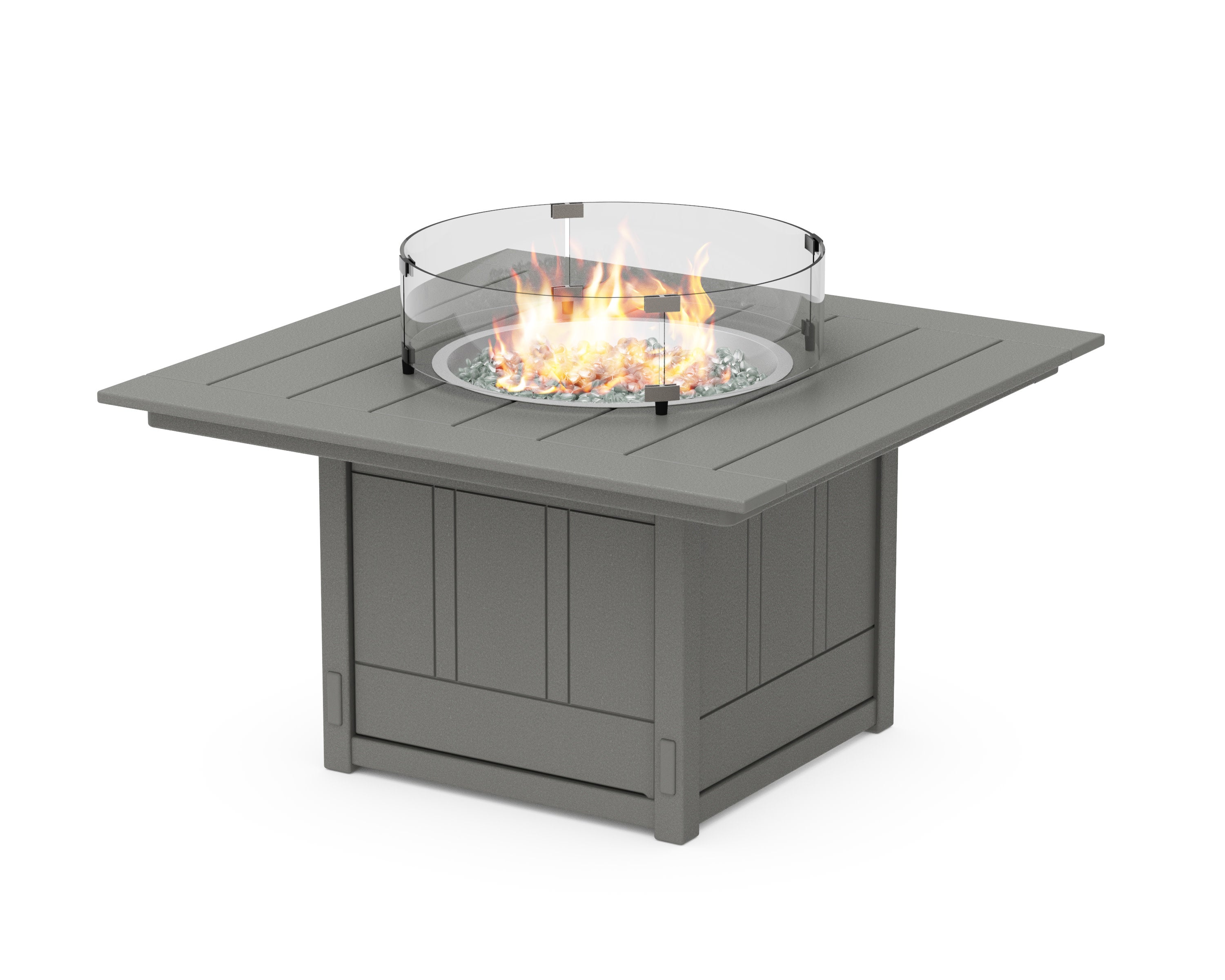 Acadia Square 42" Fire Pit Table