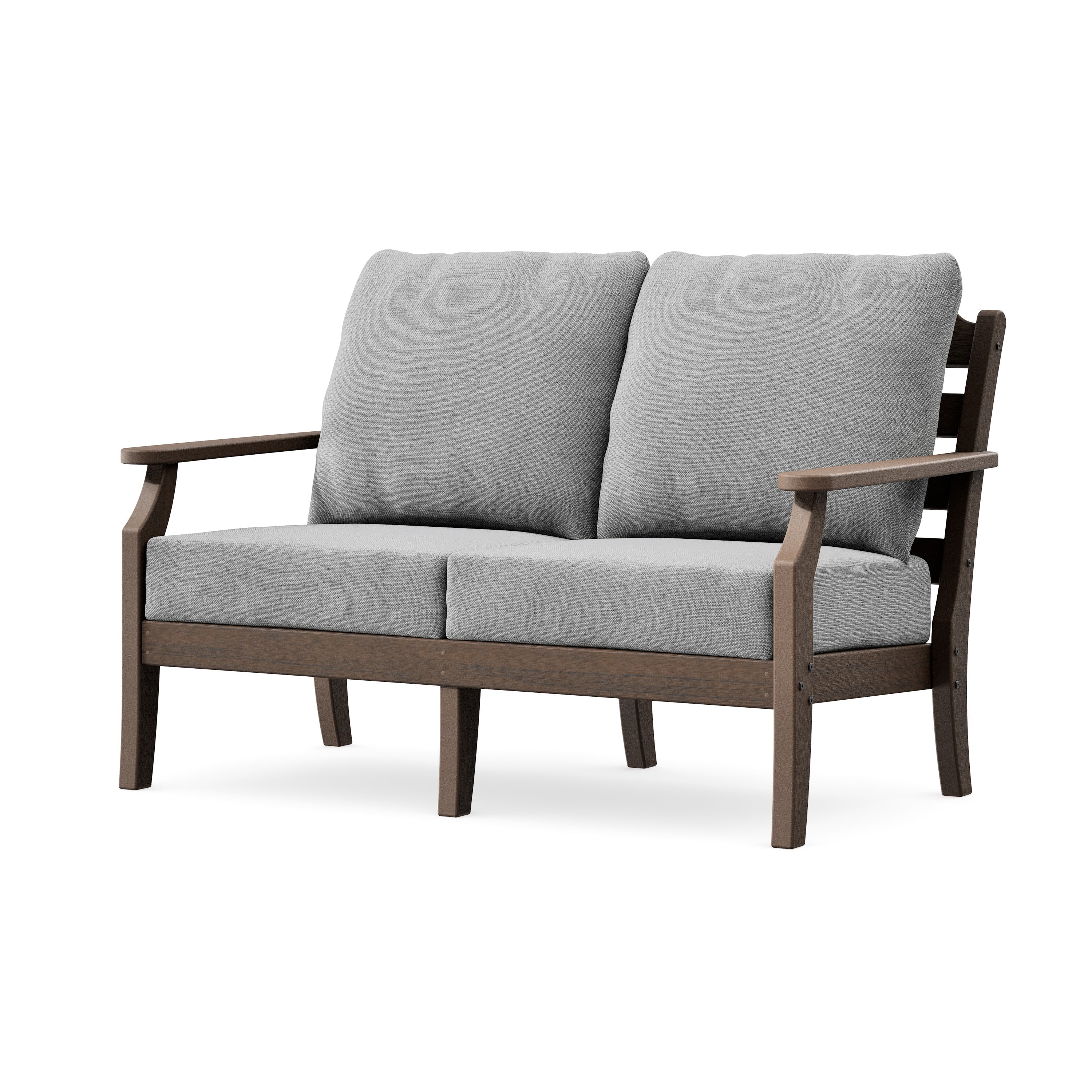 Savannah Deep Seating Loveseat in Kona / Grey Mist