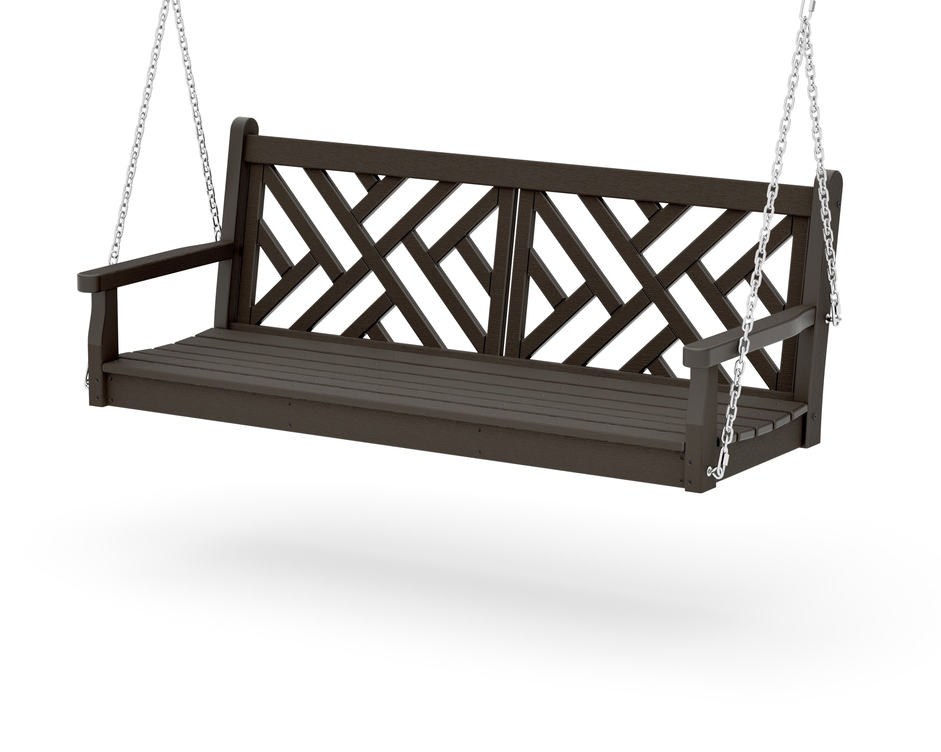 Chippendale 60" Swing in Vintage Coffee