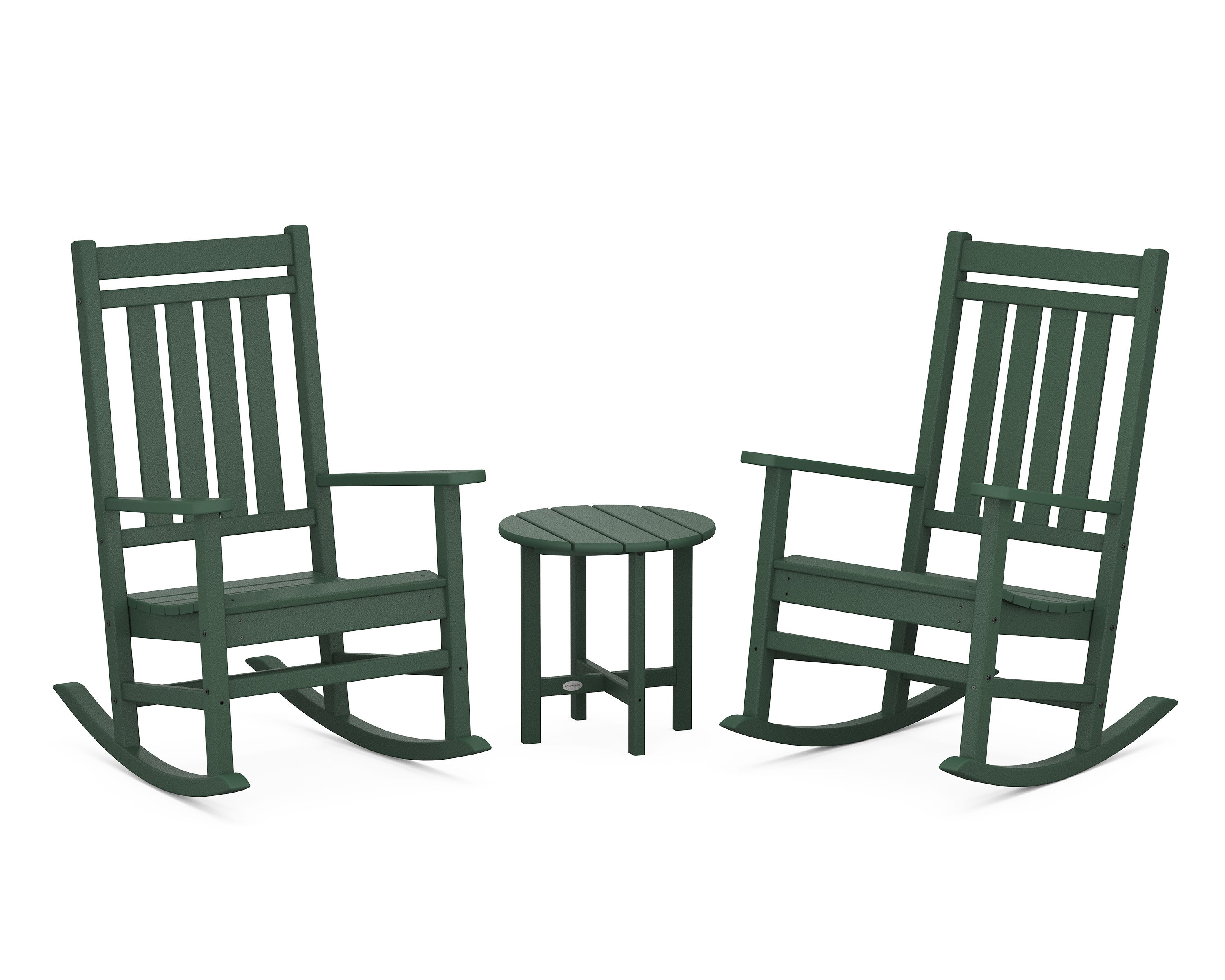 Estate 3-Piece Rocking Chair Set in Green