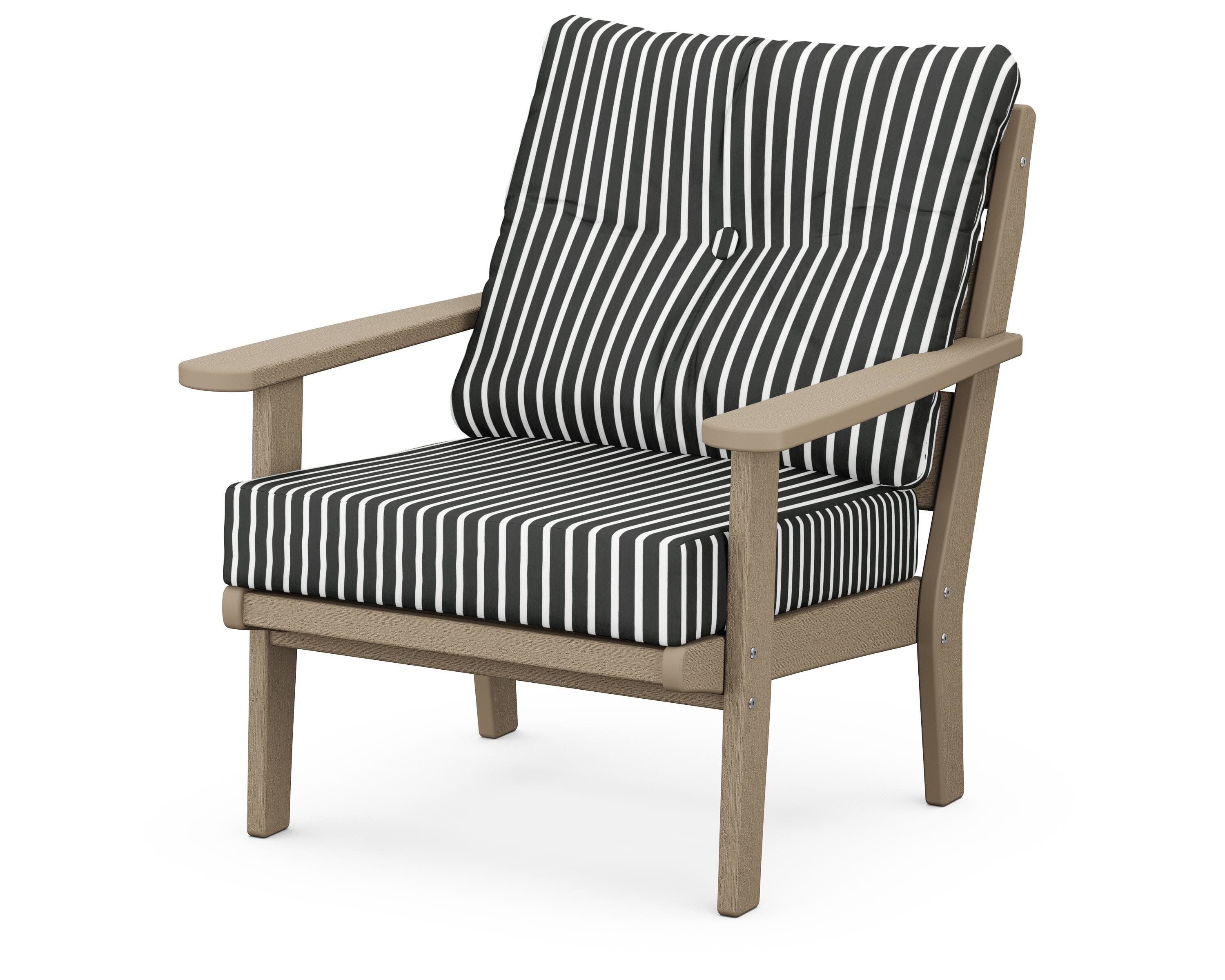 Lakeside Deep Seating Chair in Vintage Sahara / Shore Classic