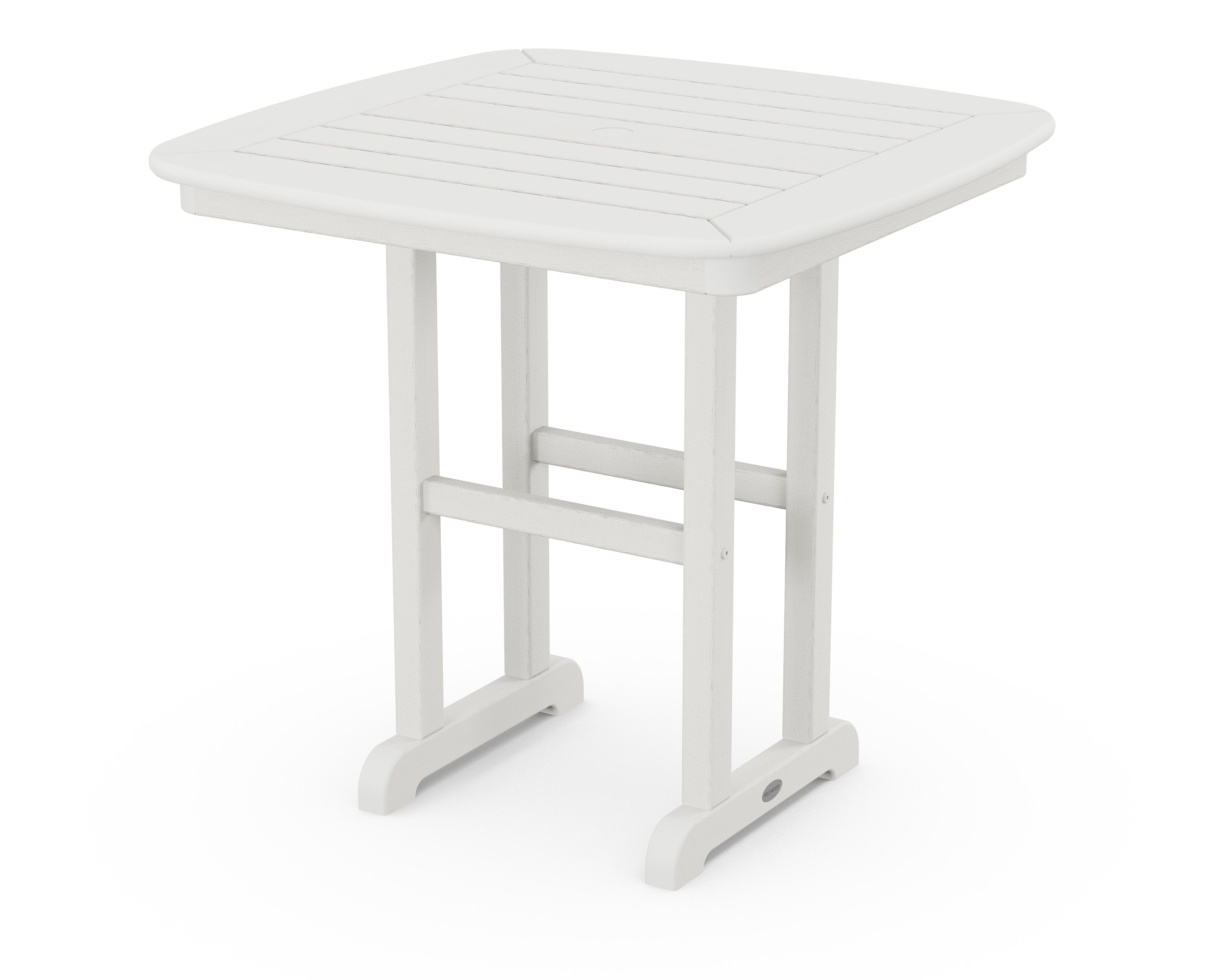 Nautical 31" Dining Table in Vintage White