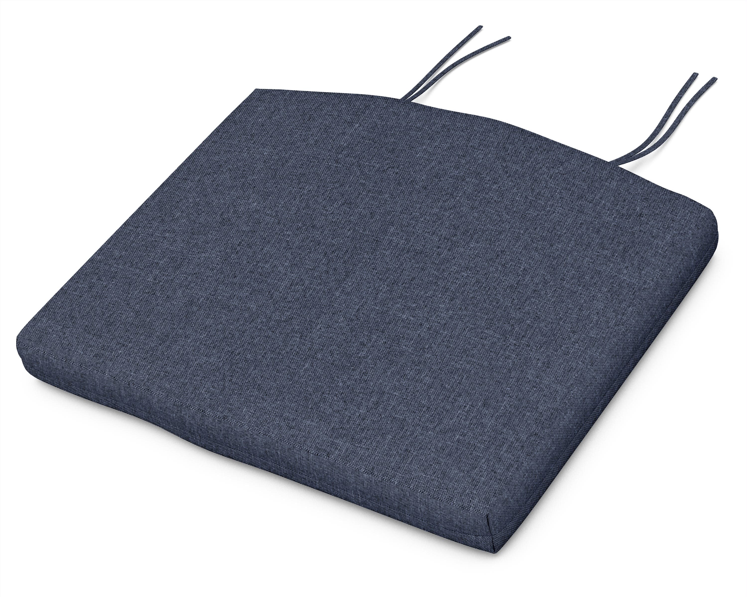 Standard Seat Cushion 18.5"D x 24"W x 2.5"H in Stone Blue