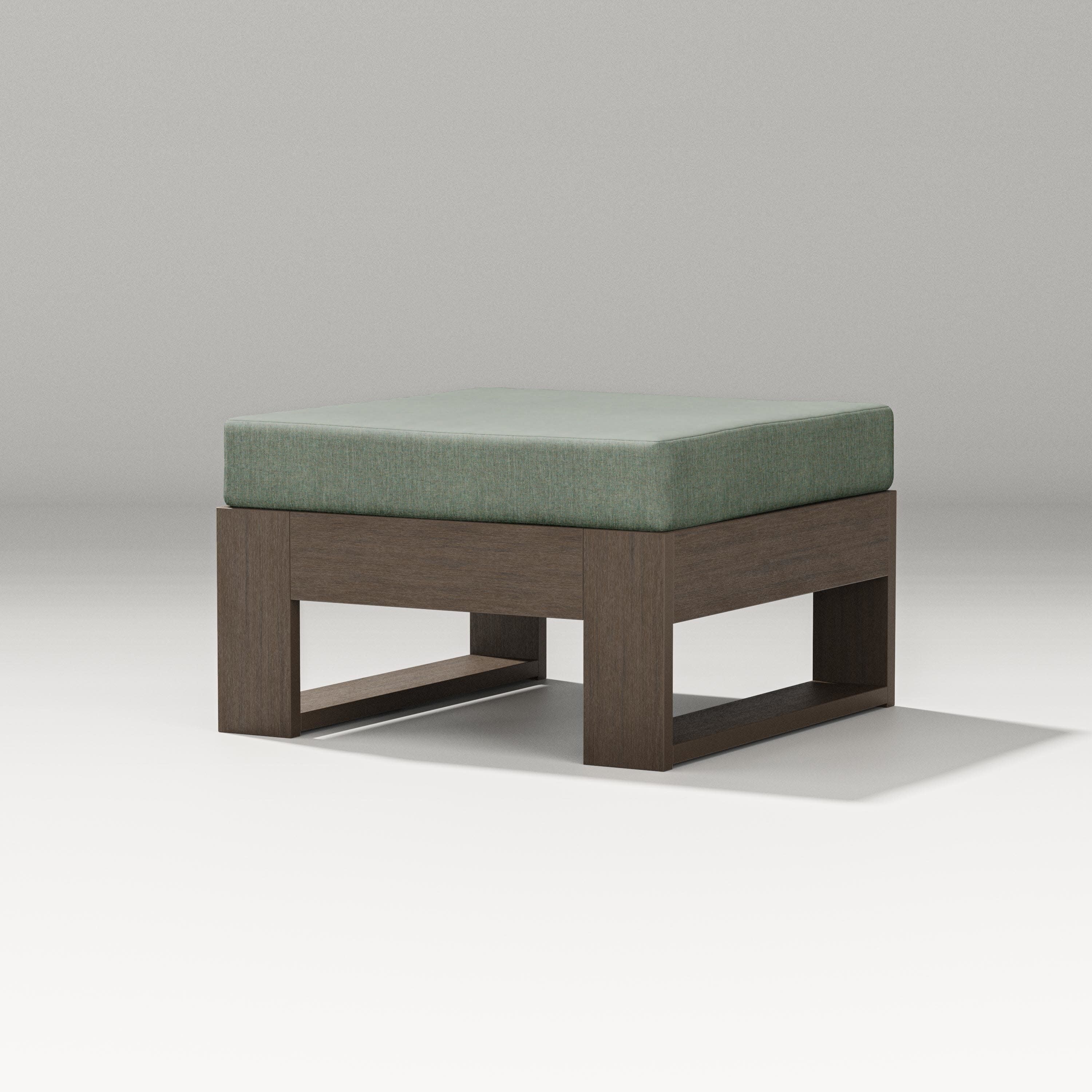 Latitude Lounge Ottoman in Kona / Cast Sage