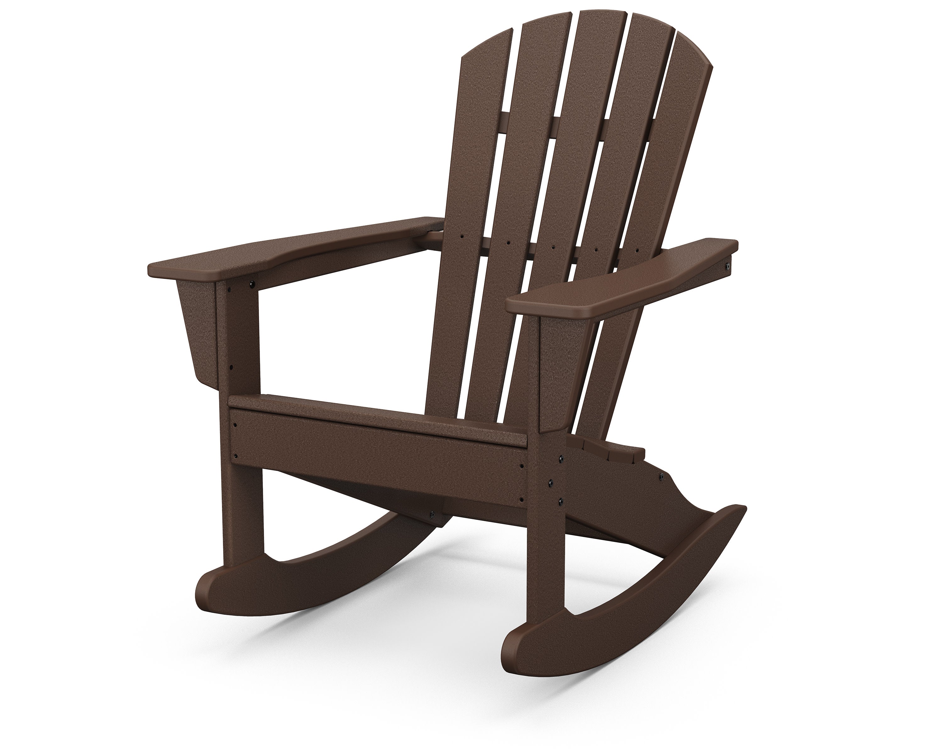 Palm Coast Adirondack Rocking Chair in Mahogany