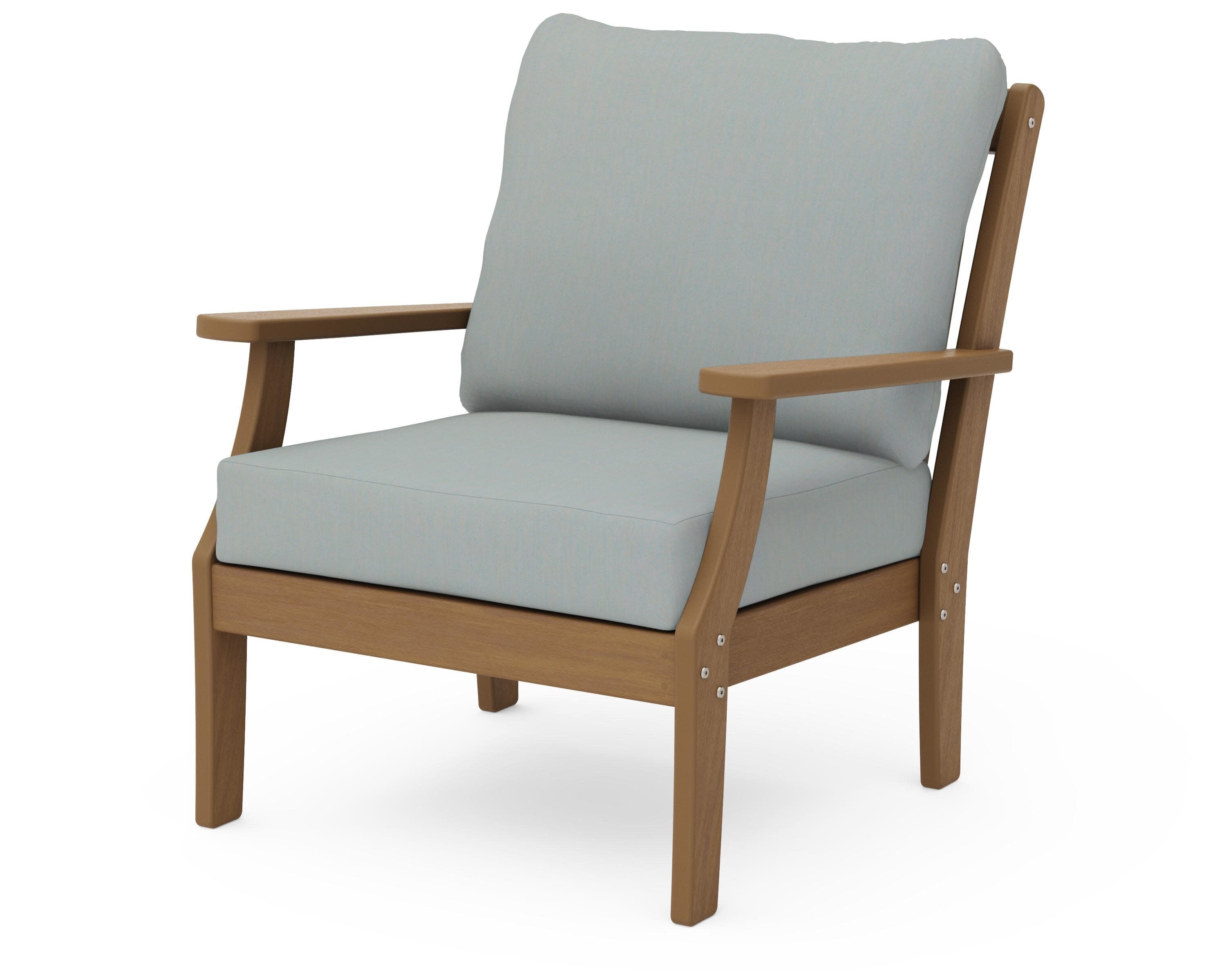 Braxton Deep Seating Chair in Natural / Spa