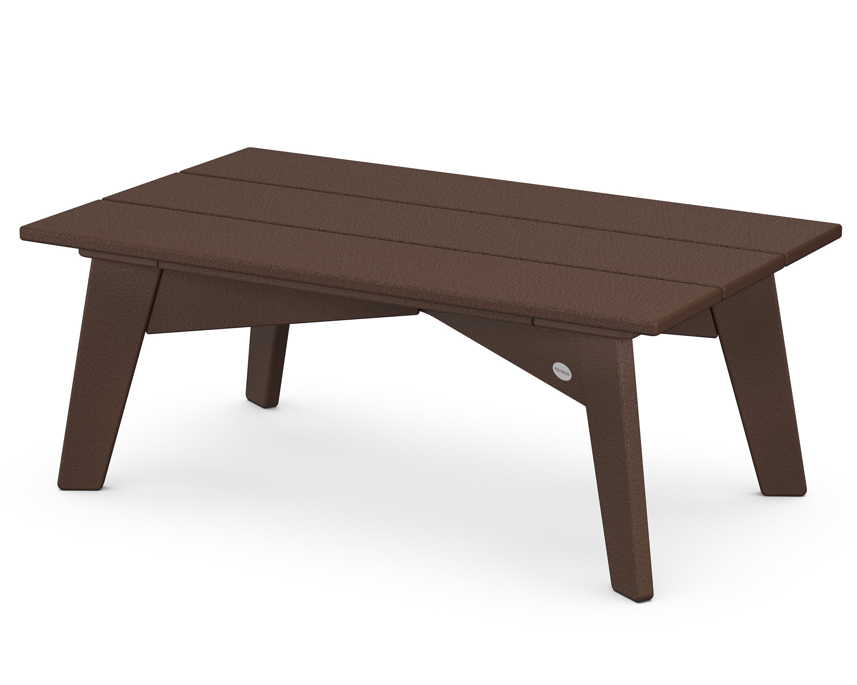 Riviera Modern Coffee Table in Mahogany