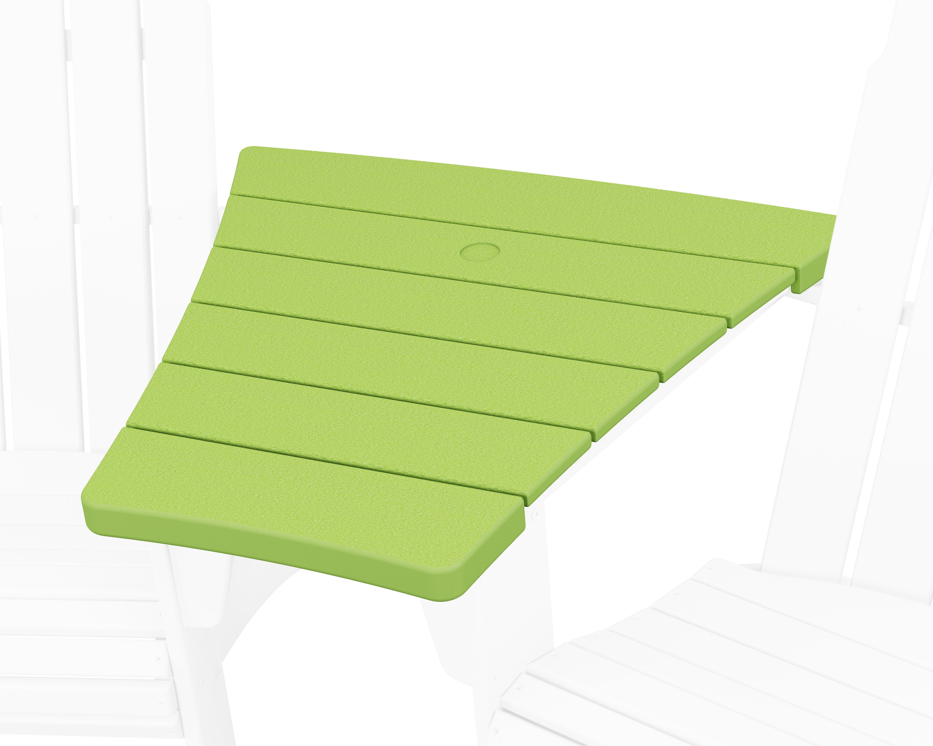 600 Series Angled Adirondack Connecting Table in Lime