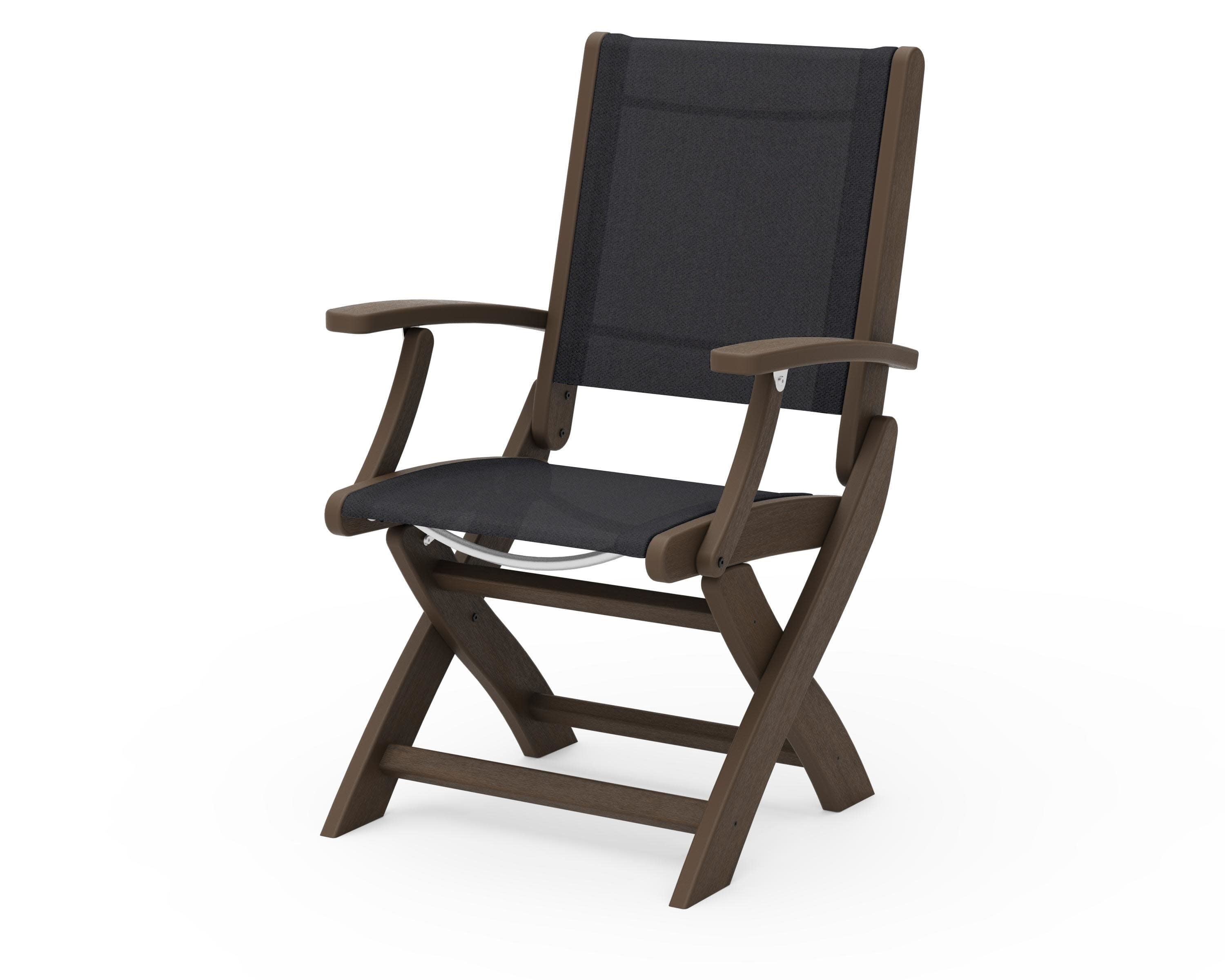 Coastal Folding Chair in Kona / Black Sling