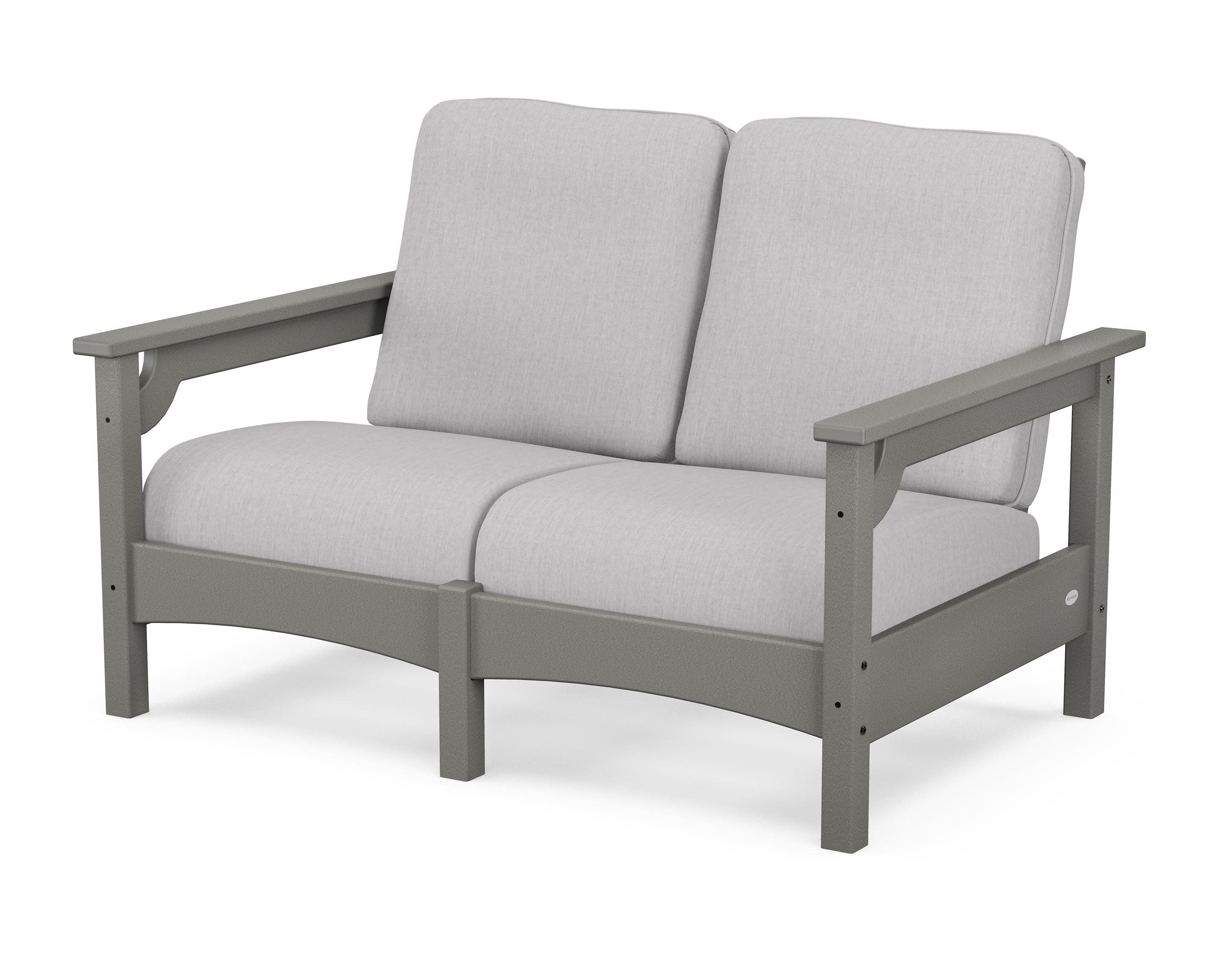 Club Loveseat in Slate Grey / Granite