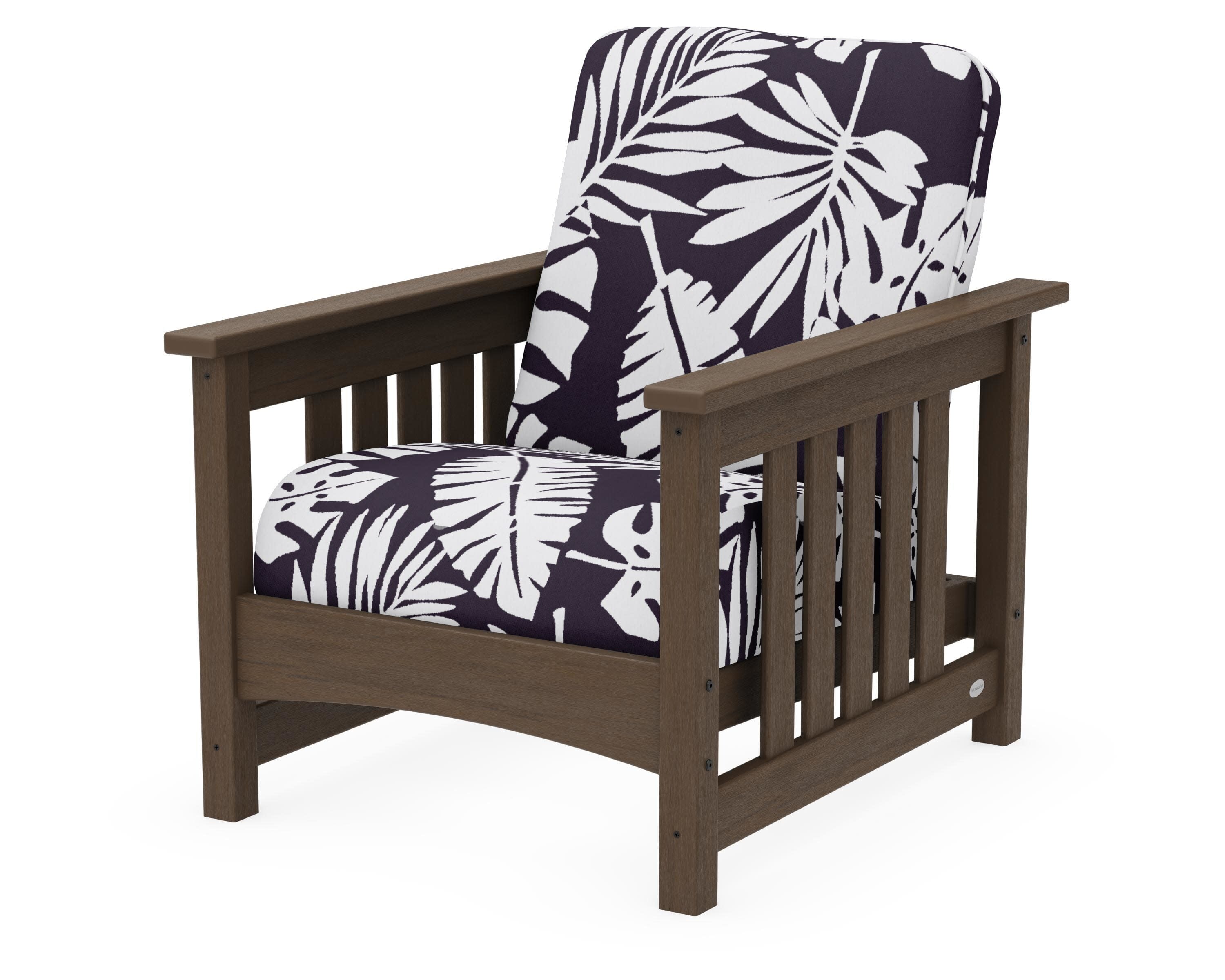 Club Mission Chair in Kona / Leaf Navy