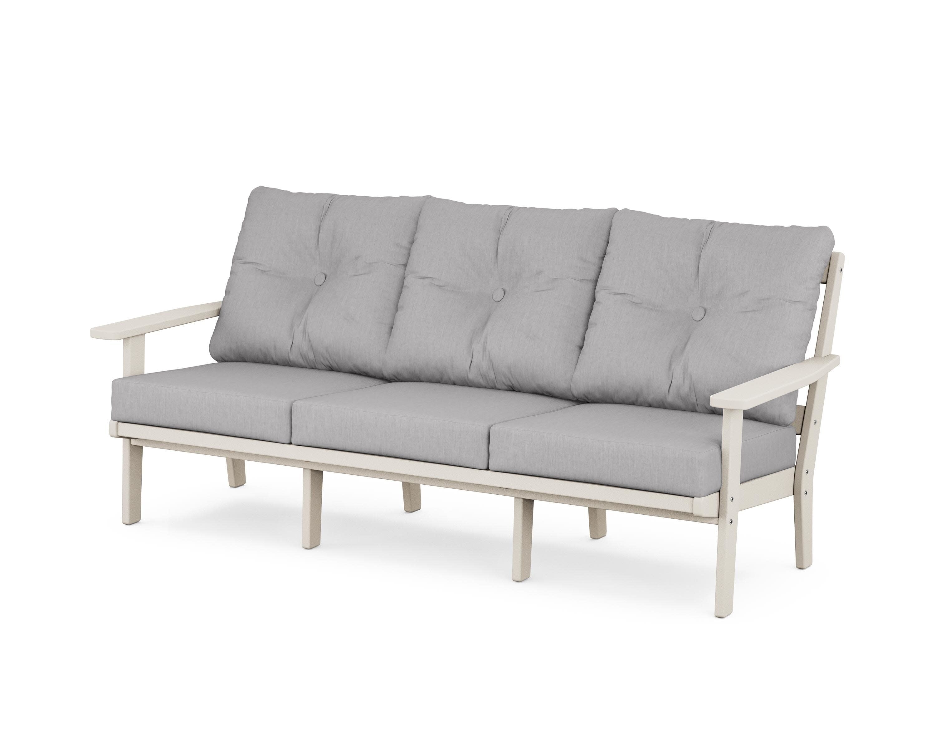 Oxford Deep Seating Sofa in Sand / Granite