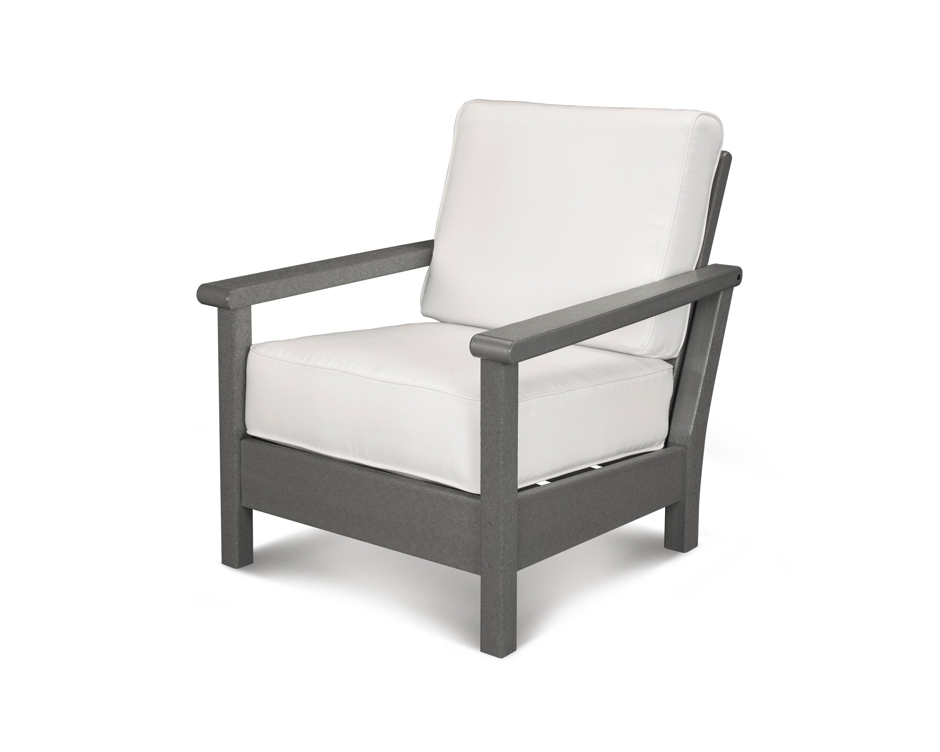 Harbour Deep Seating Chair in Slate Grey / Natural