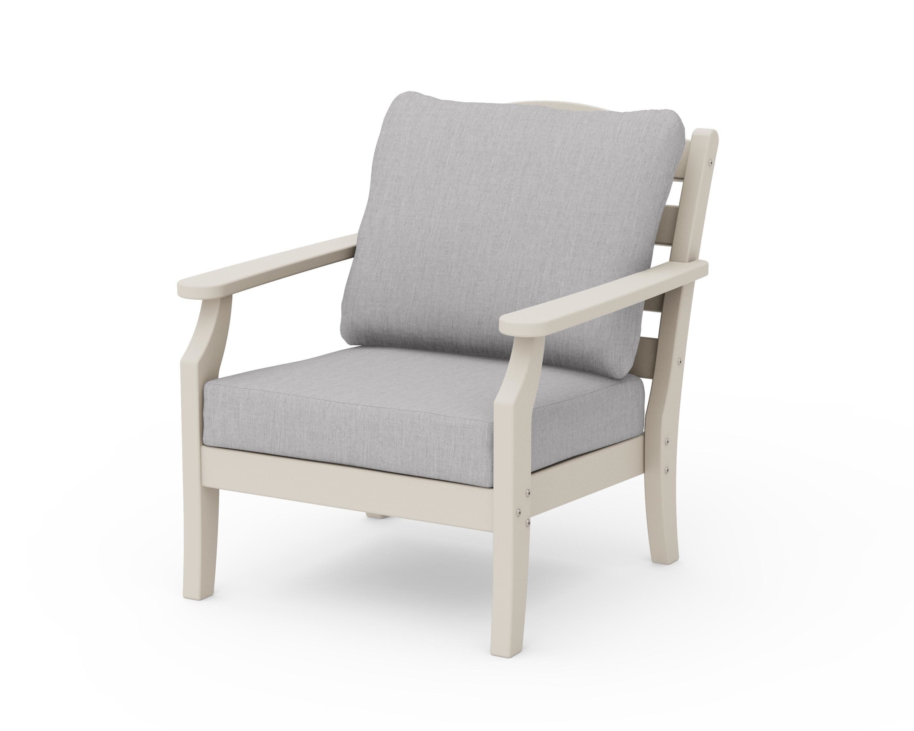 Savannah Deep Seating Chair in Sand / Granite