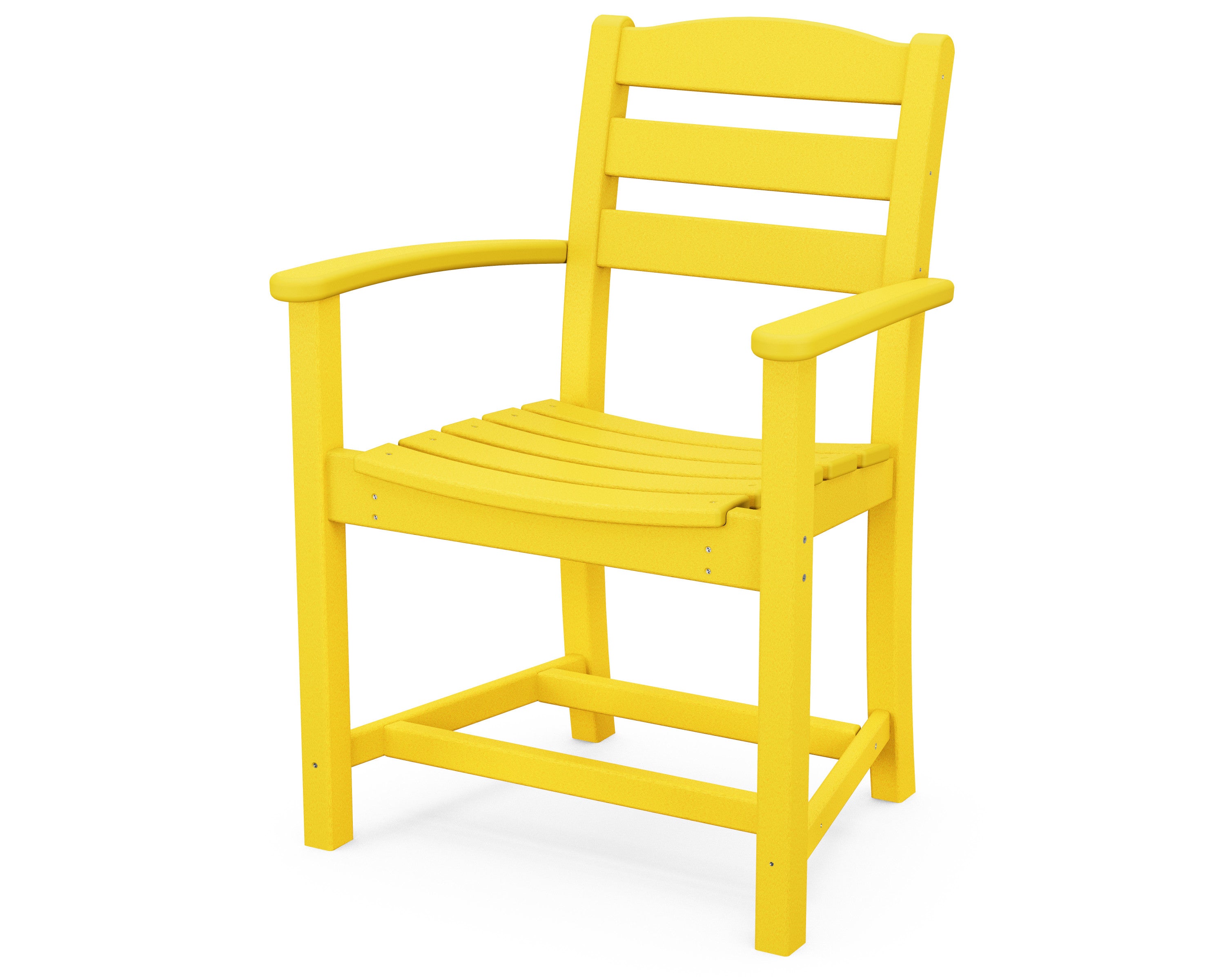 La Casa Caf Dining Arm Chair in Lemon