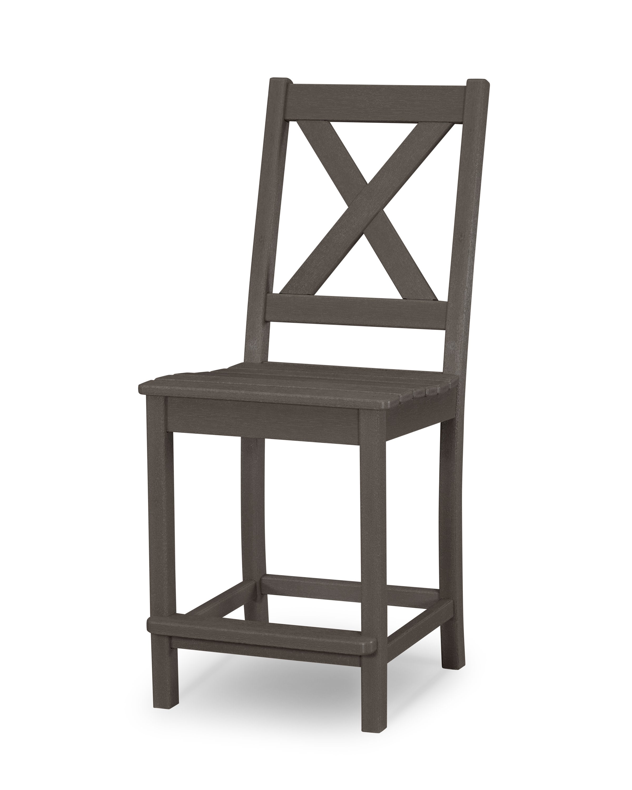 Braxton Counter Side Chair in Vintage Coffee