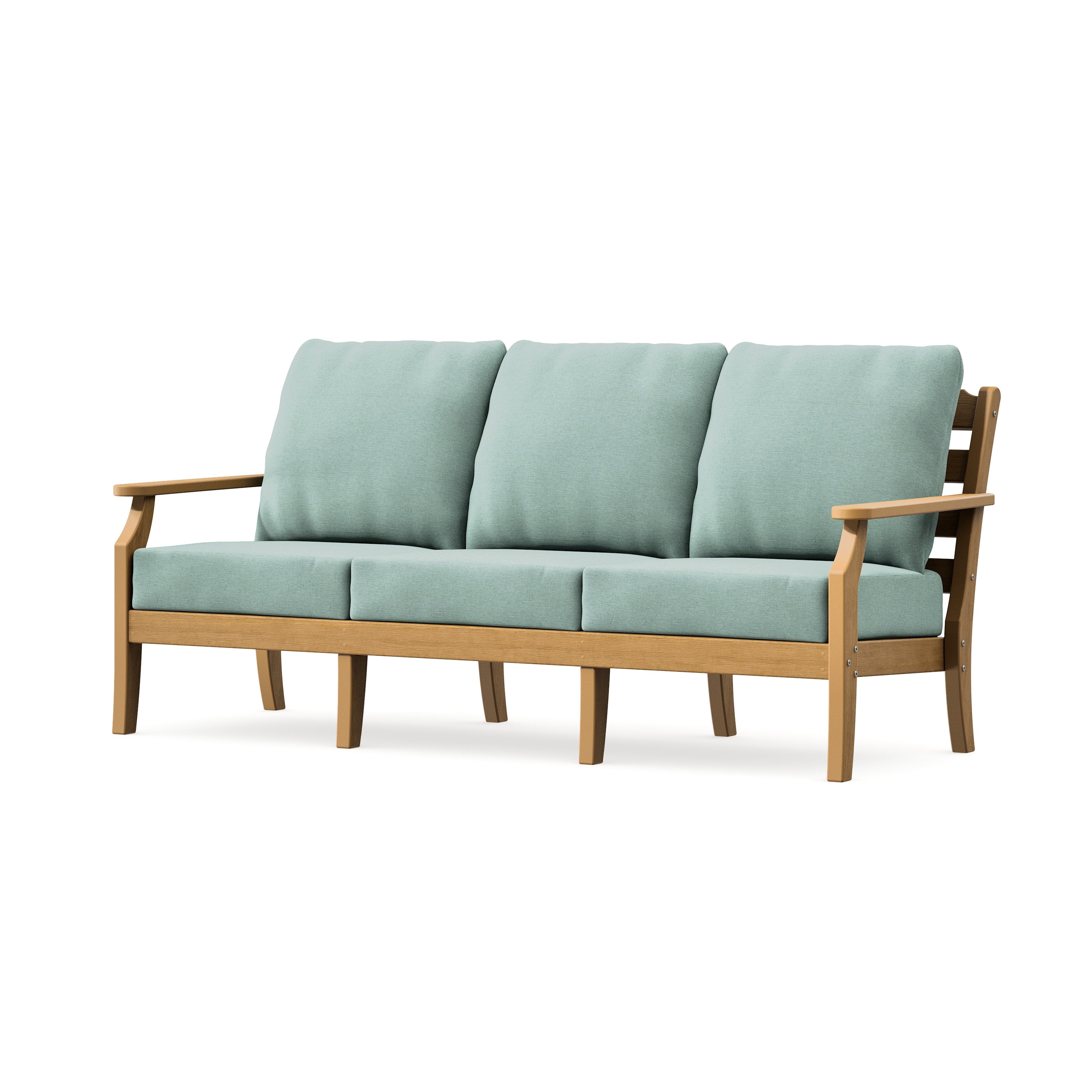 Savannah Deep Seating Sofa in Natural / Glacier Spa