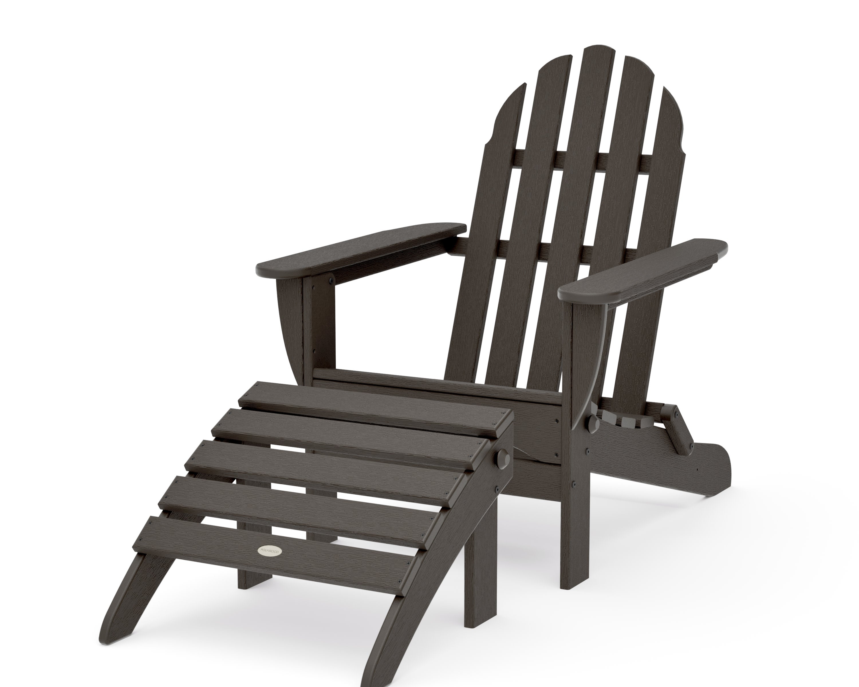 Classic Adirondack 2-Piece Set in Vintage Coffee