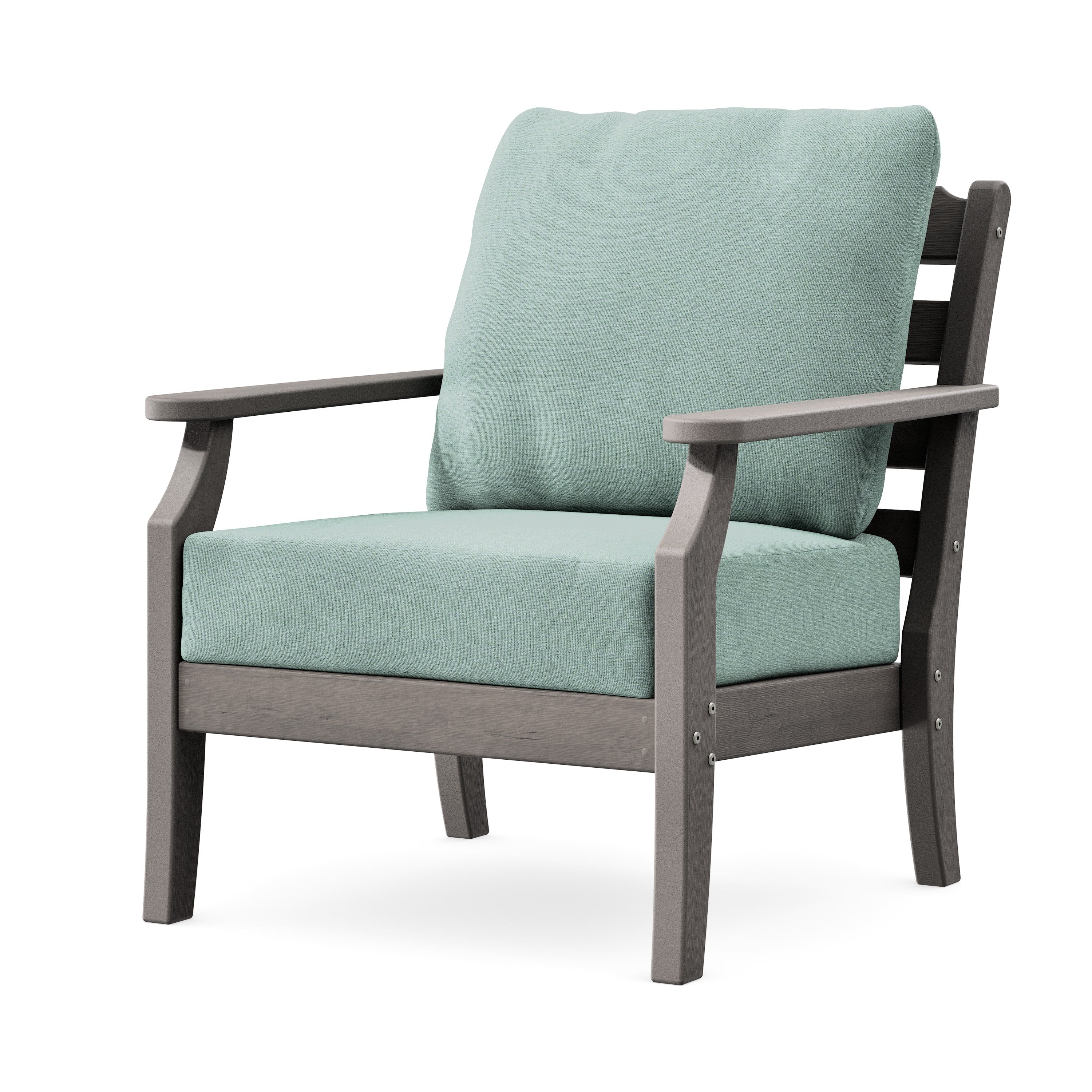 Savannah Deep Seating Chair in Driftwood / Glacier Spa