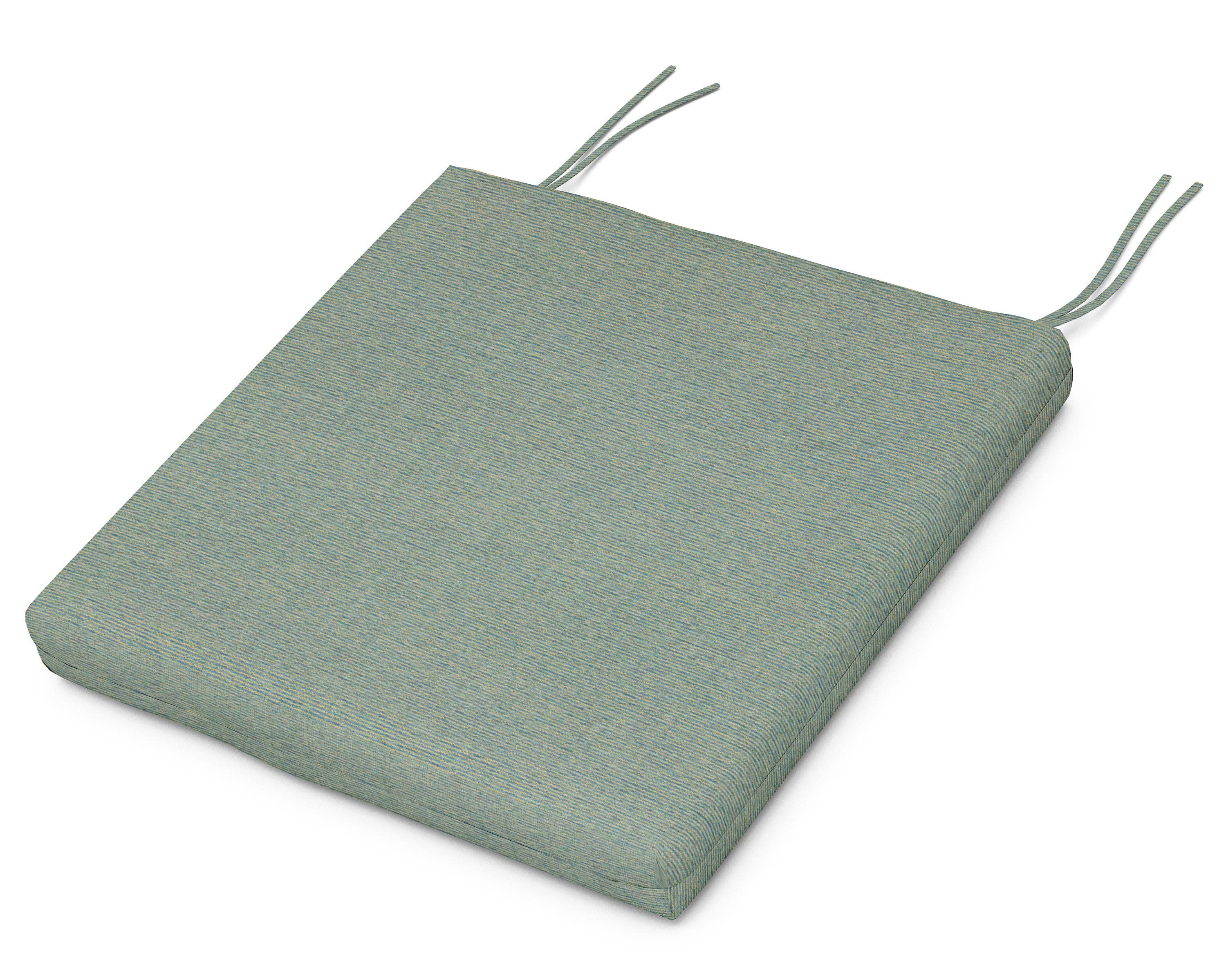 Acadia Dining Arm Seat Pad in Deckhand Lagoon