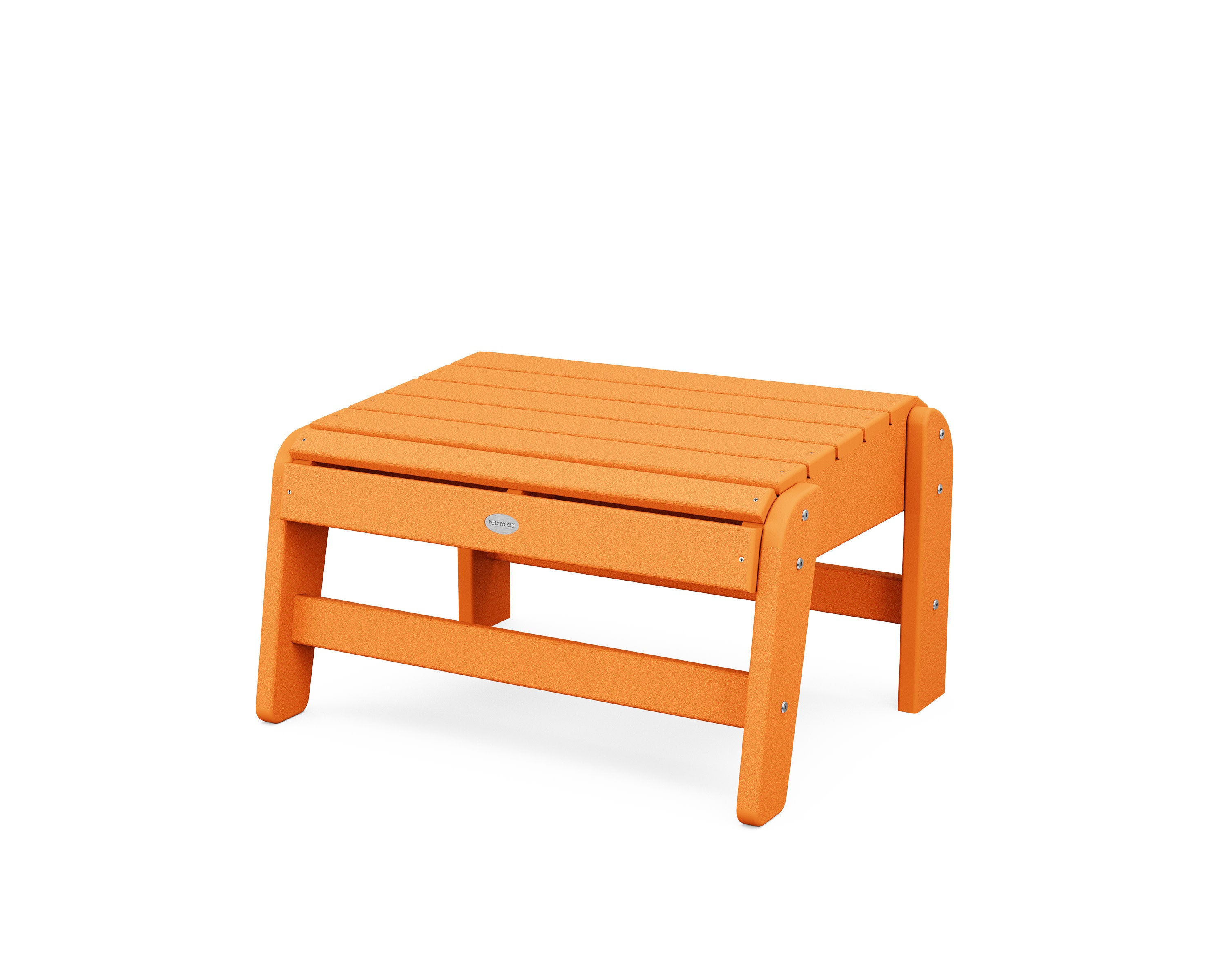 Grand Adirondack Ottoman in Tangerine