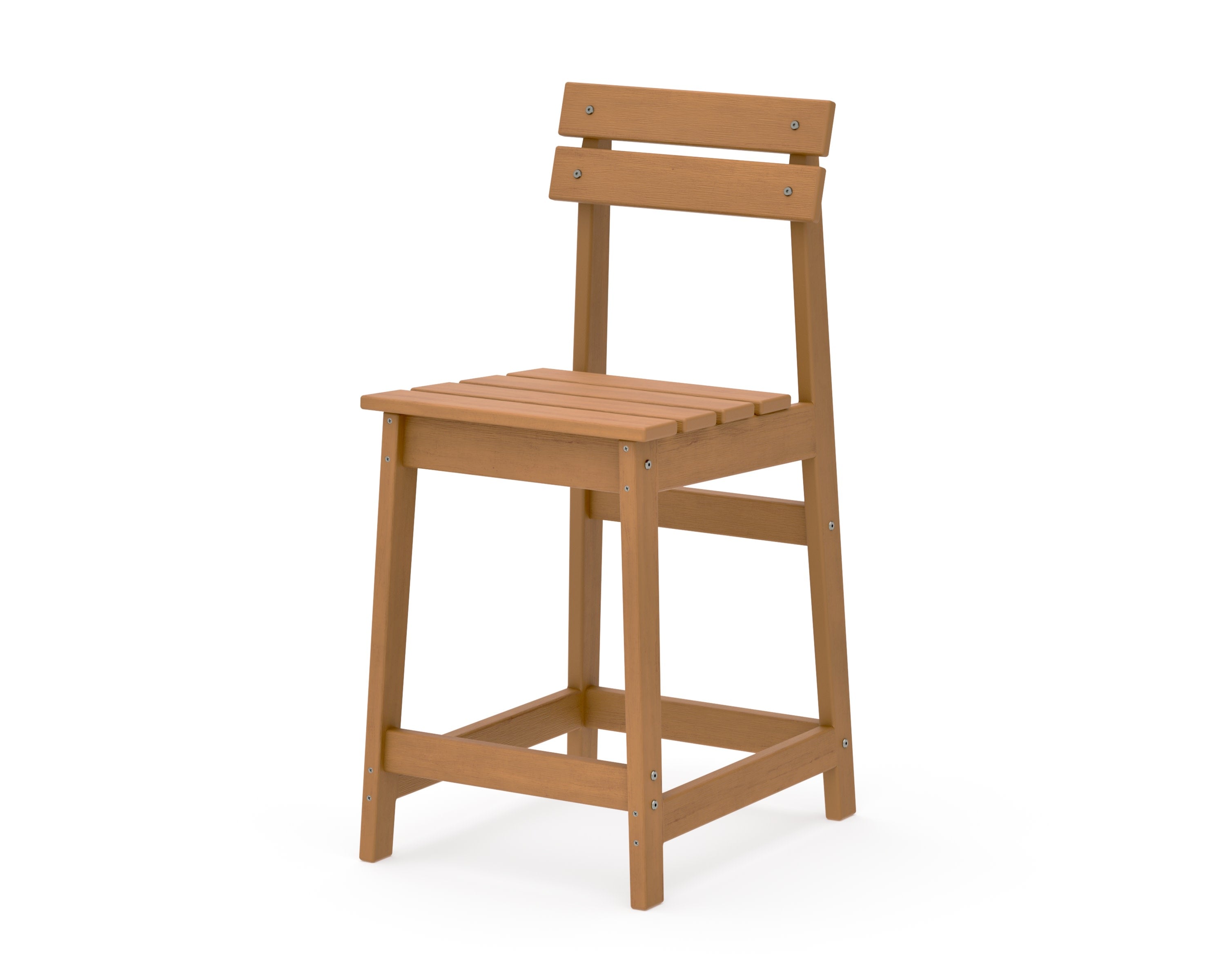 Modern Studio Plaza Counter Chair in Natural
