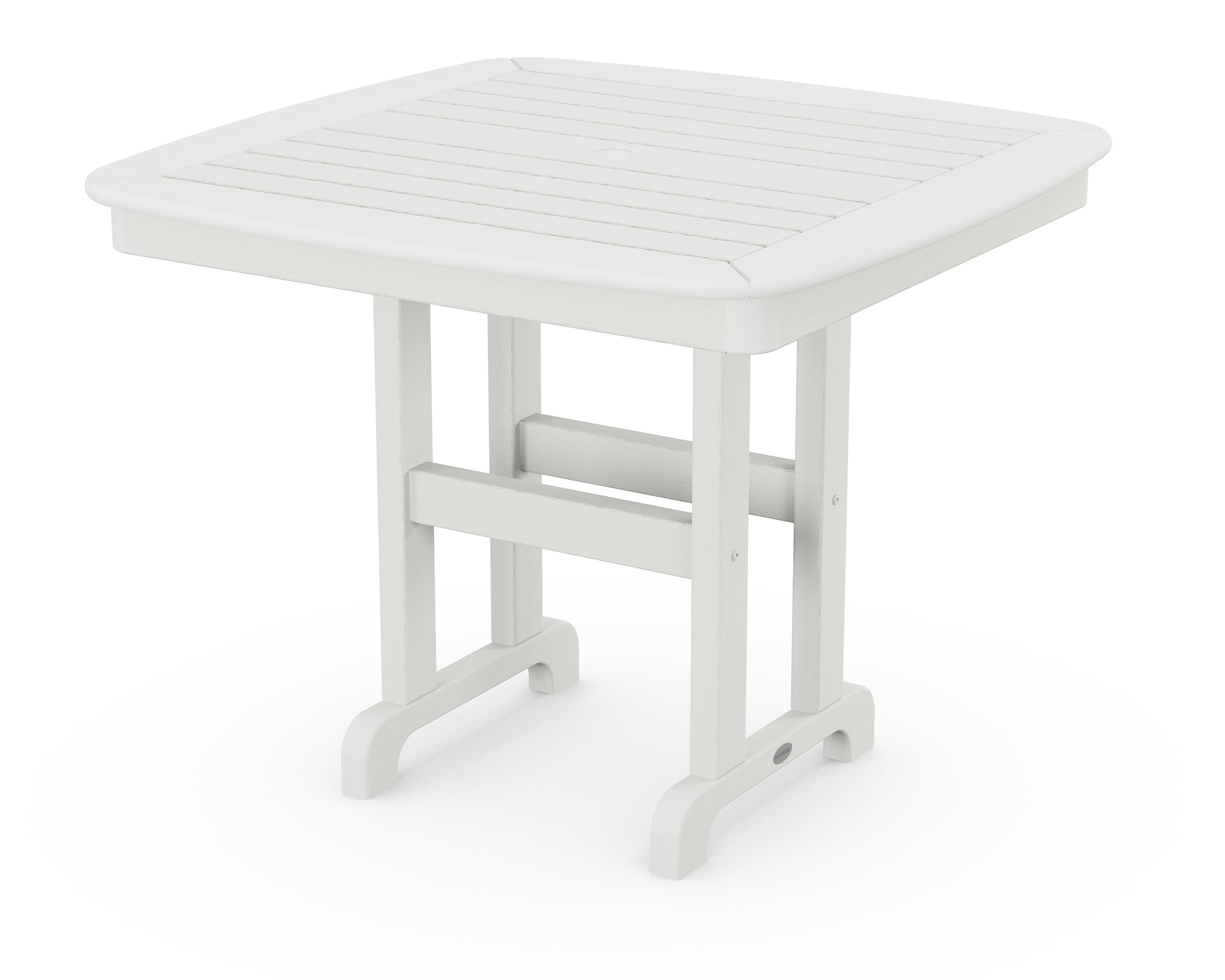Nautical 37" Dining Table in Vintage White