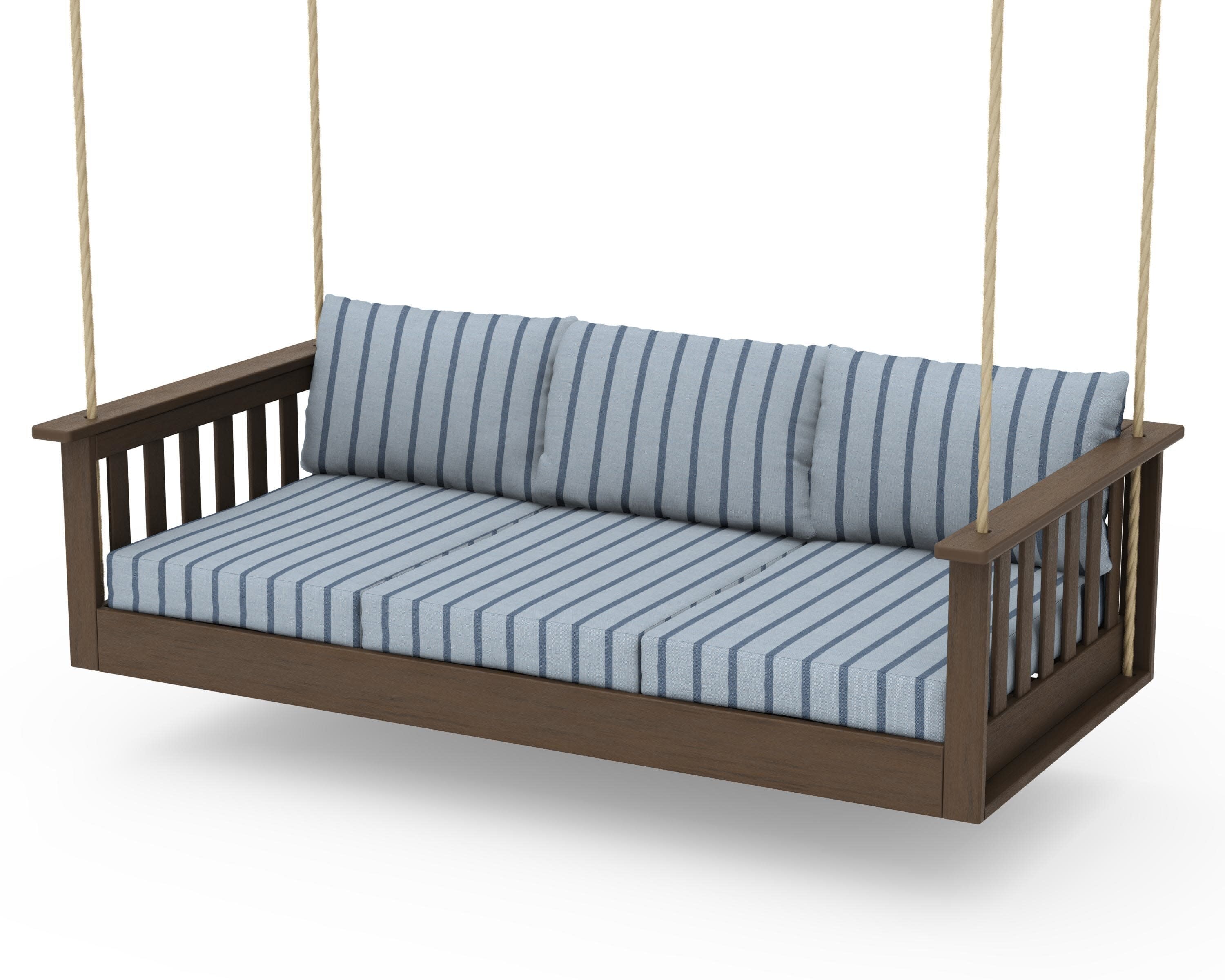 Vineyard Daybed Swing in Kona / Unwind Sky