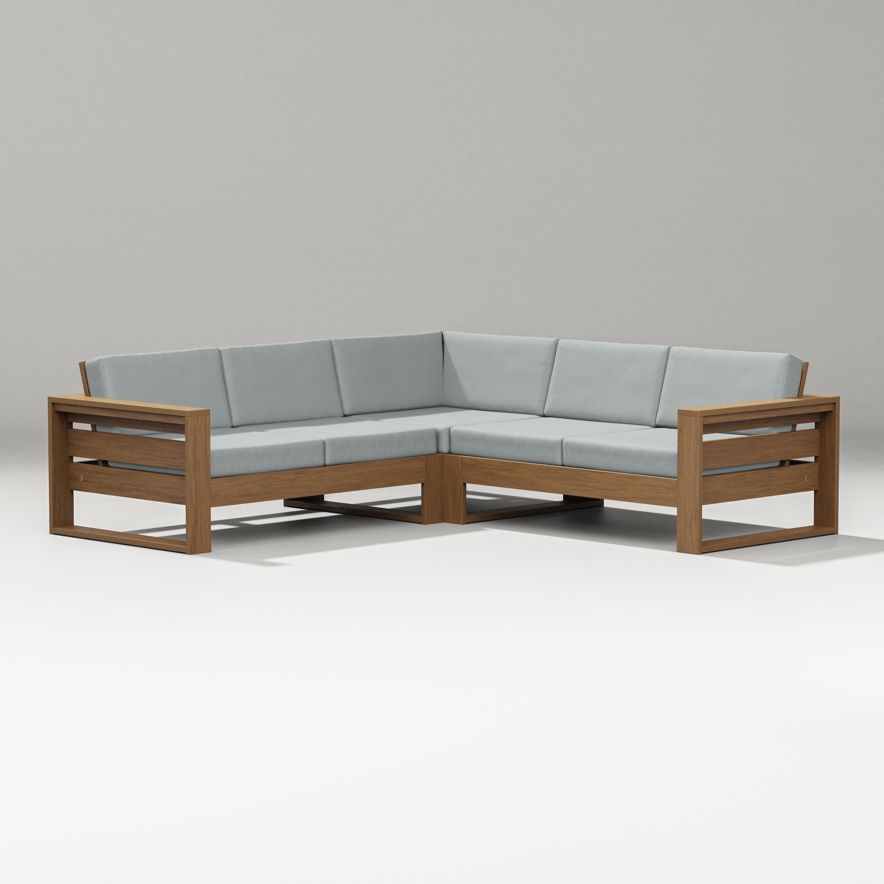 Latitude Corner Sectional in Natural / Spa