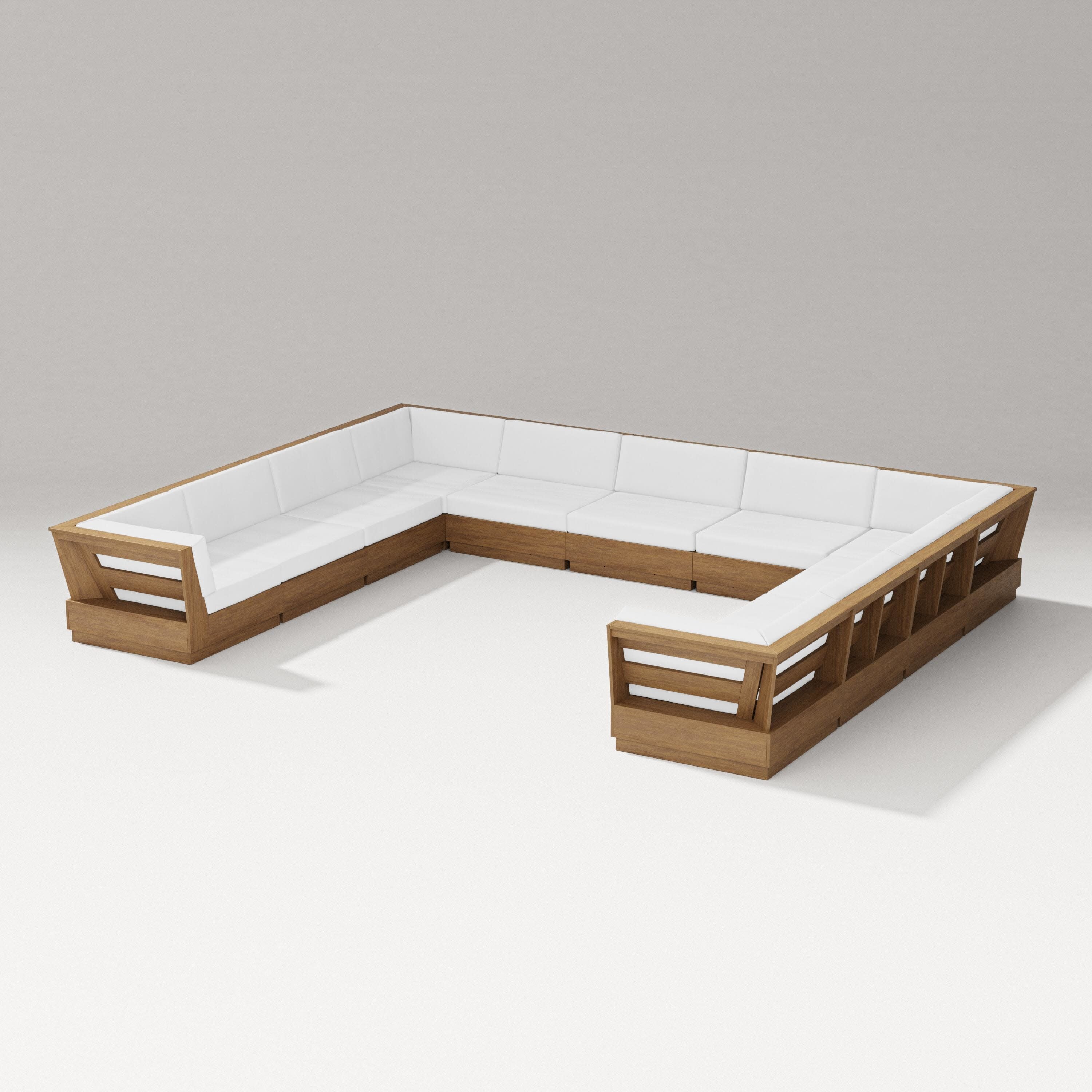 Elevate Large U-Shaped Sectional in Natural / Natural