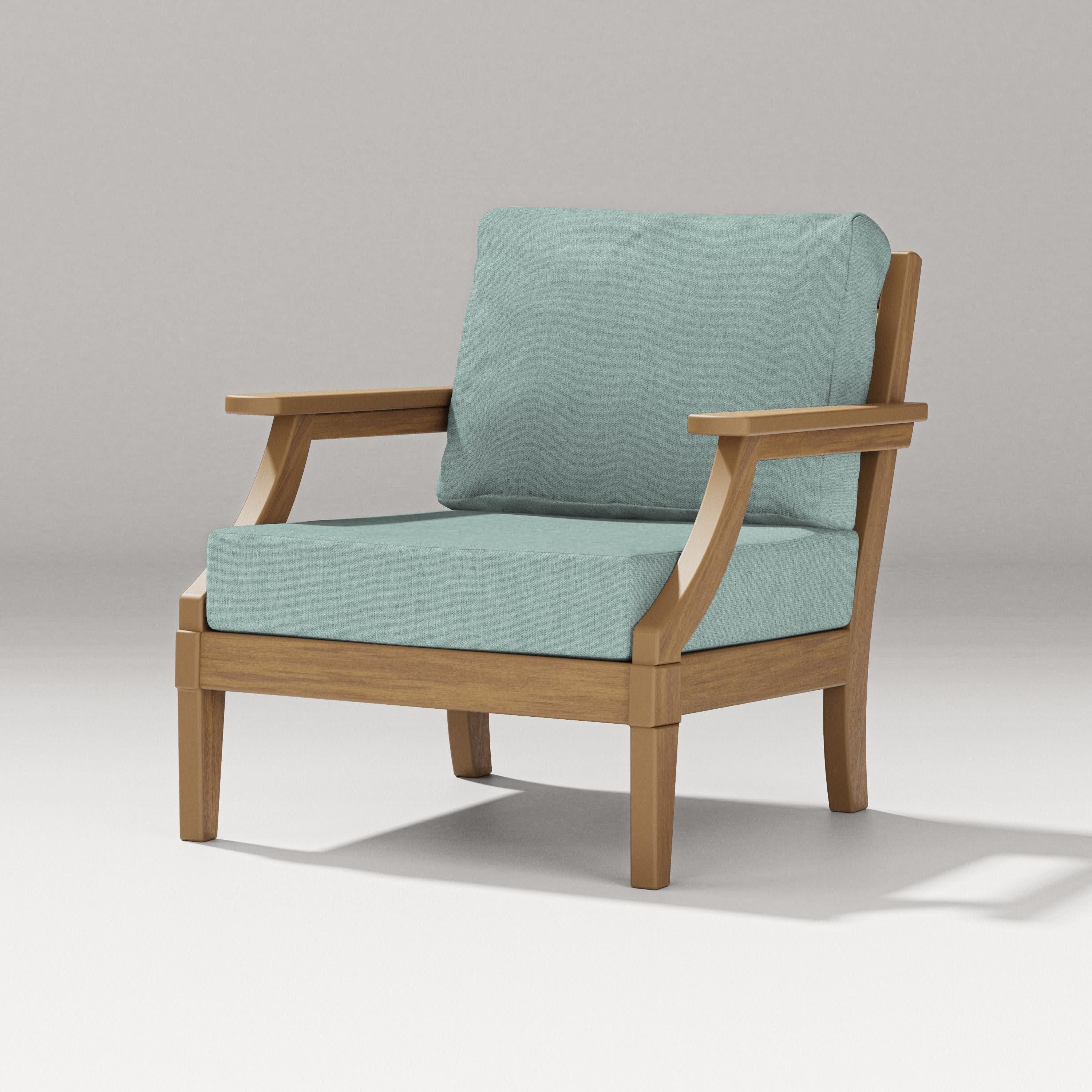 Estate Lounge Chair in Natural / Glacier Spa
