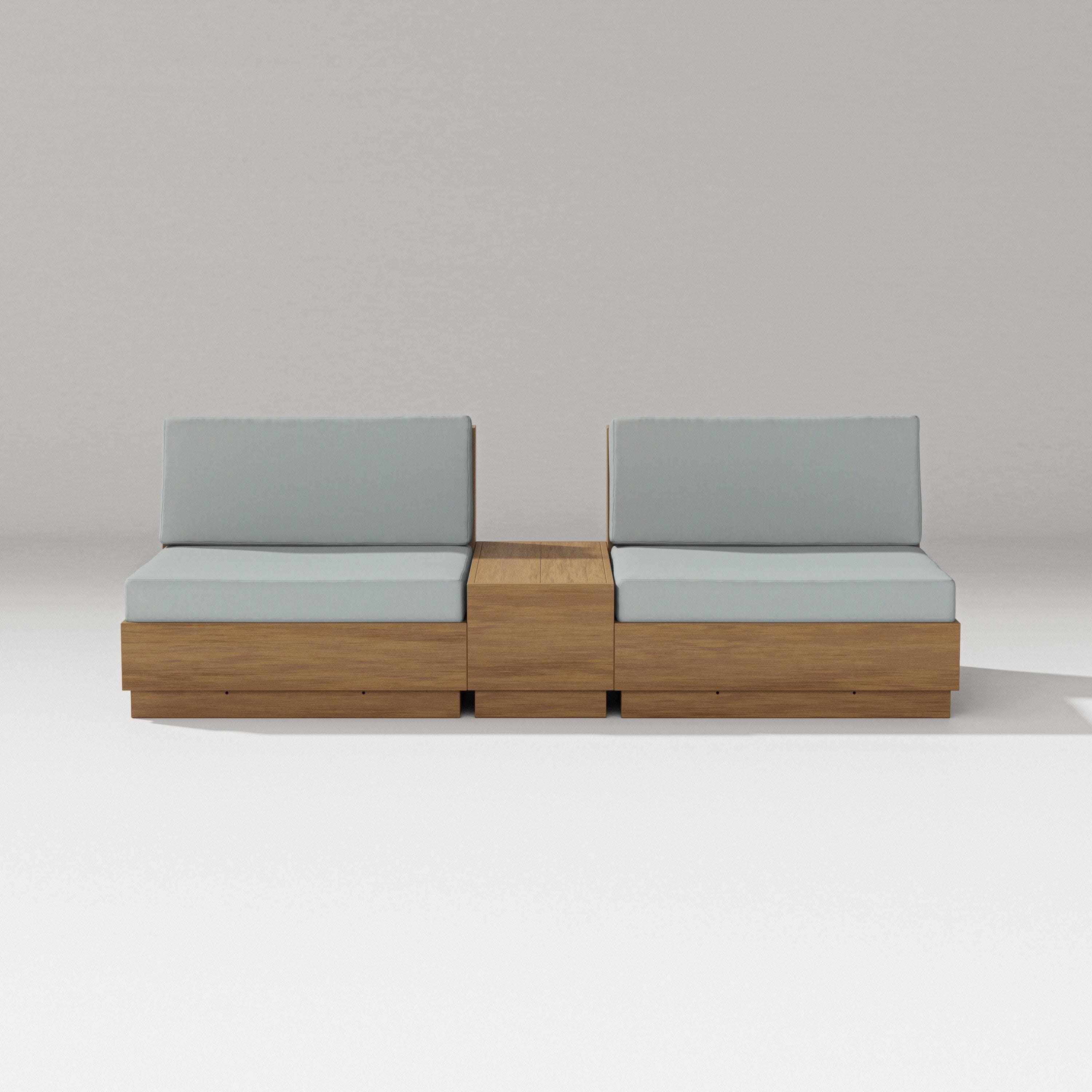 Elevate Lounge Chair Set in Natural / Spa