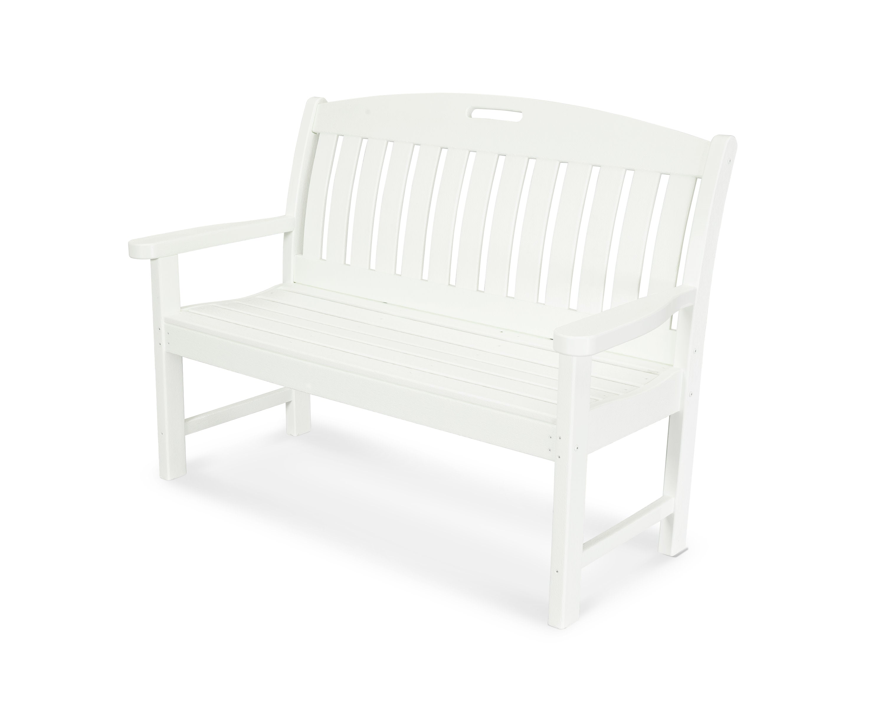 Nautical 48" Bench in Vintage White