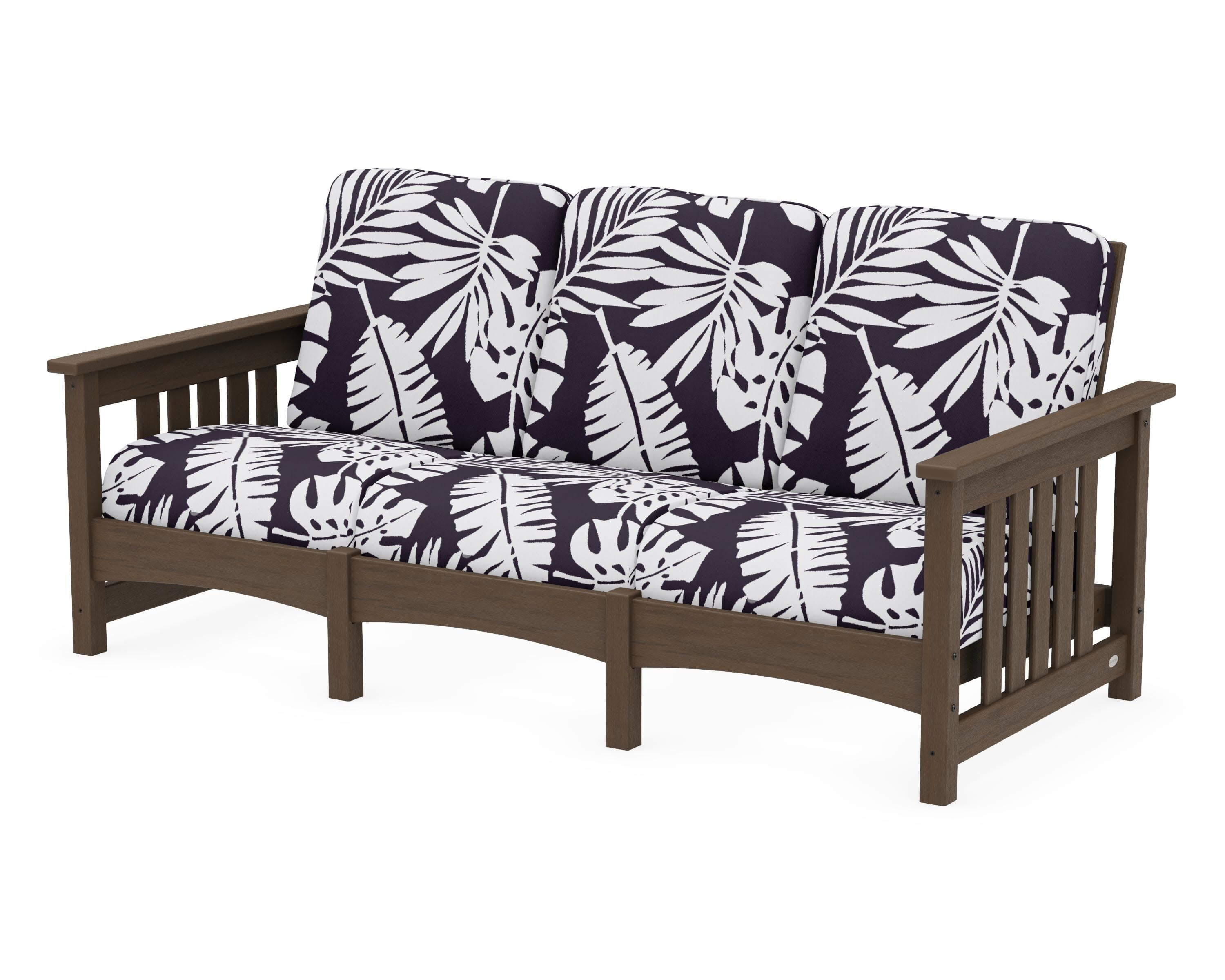 Club Mission Sofa in Kona / Leaf Navy
