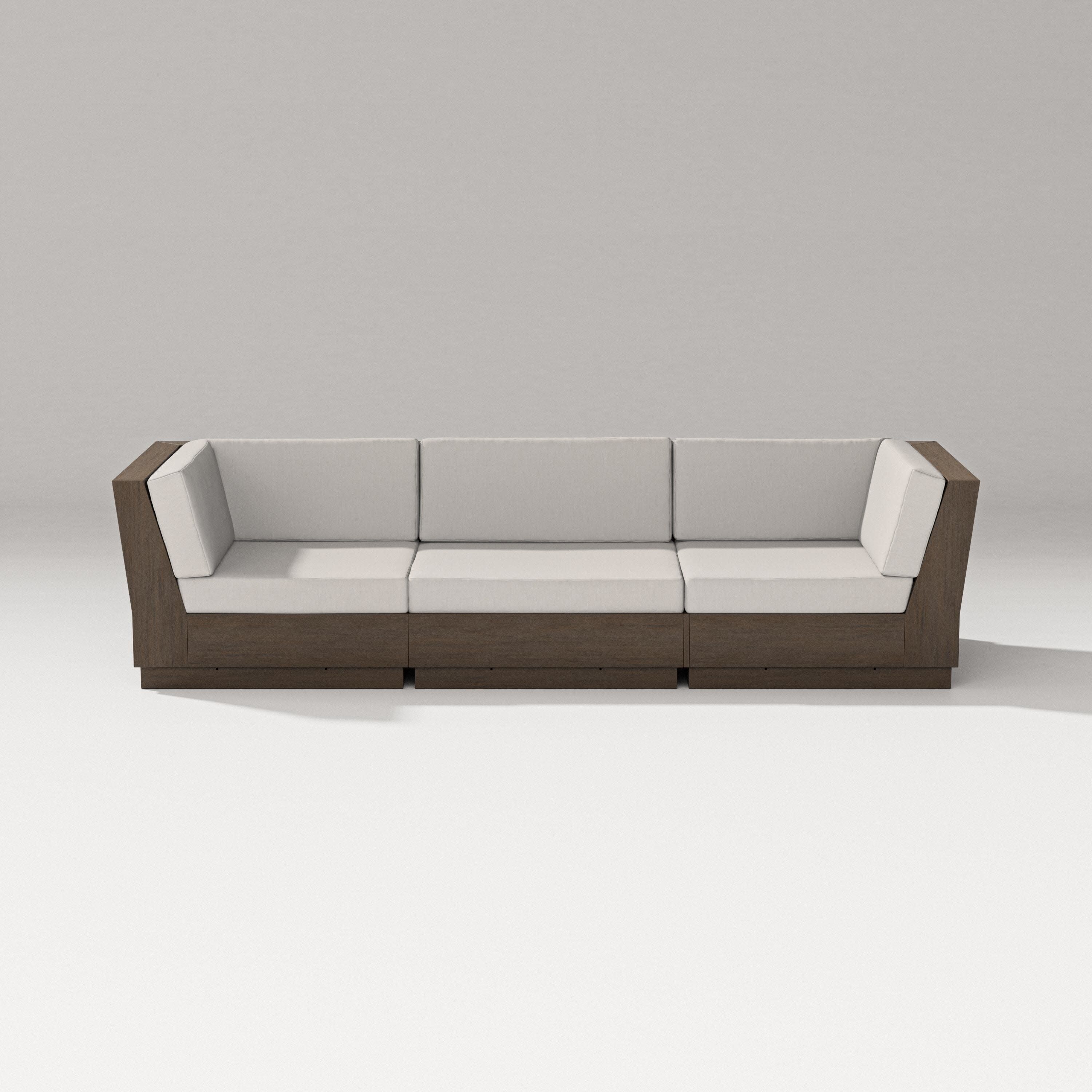 Elevate Sofa Sectional in Kona / Cast Ash