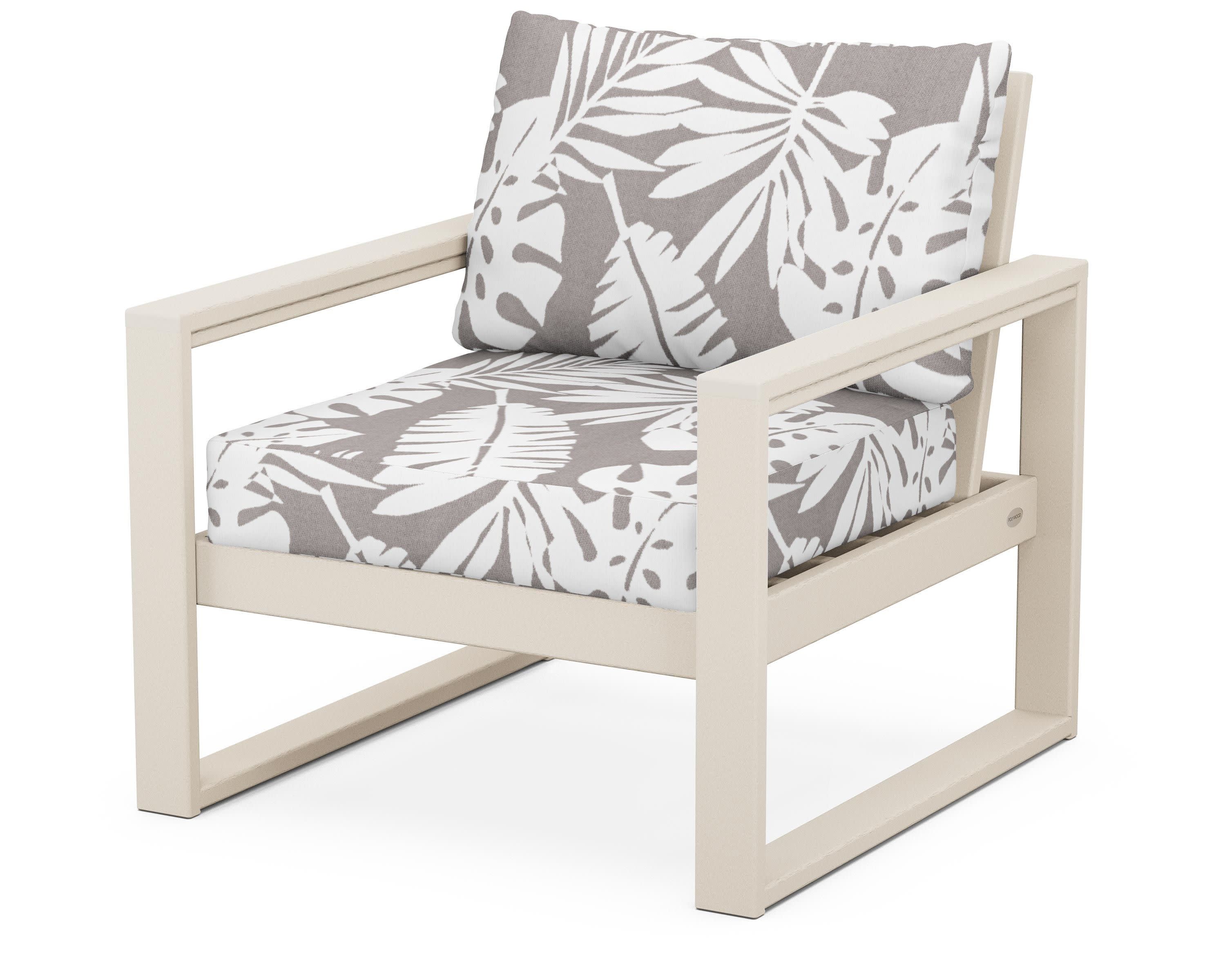 EDGE Club Chair in Sand / Leaf Grey Mist