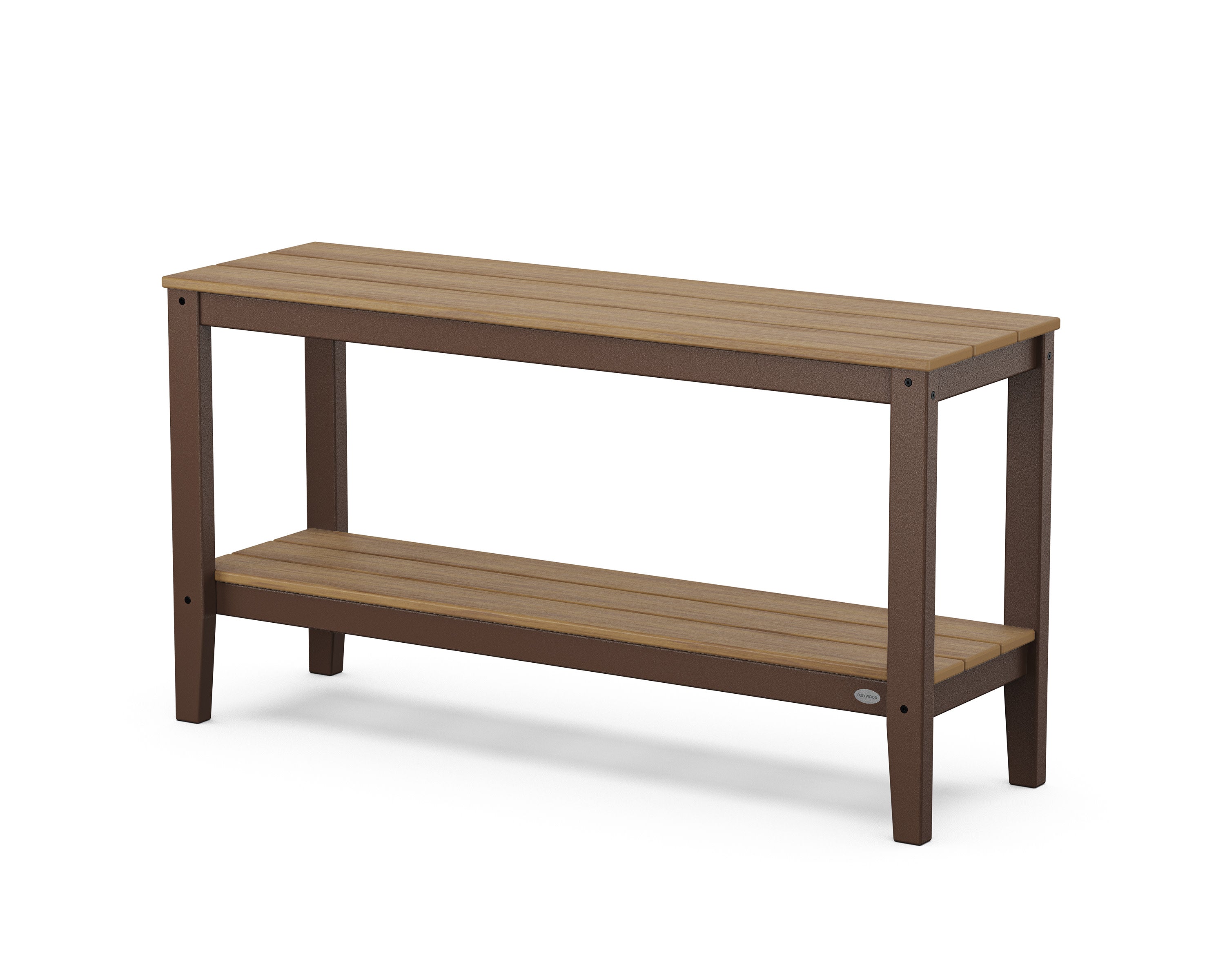 Newport 55" Console Table in Mahogany / Natural