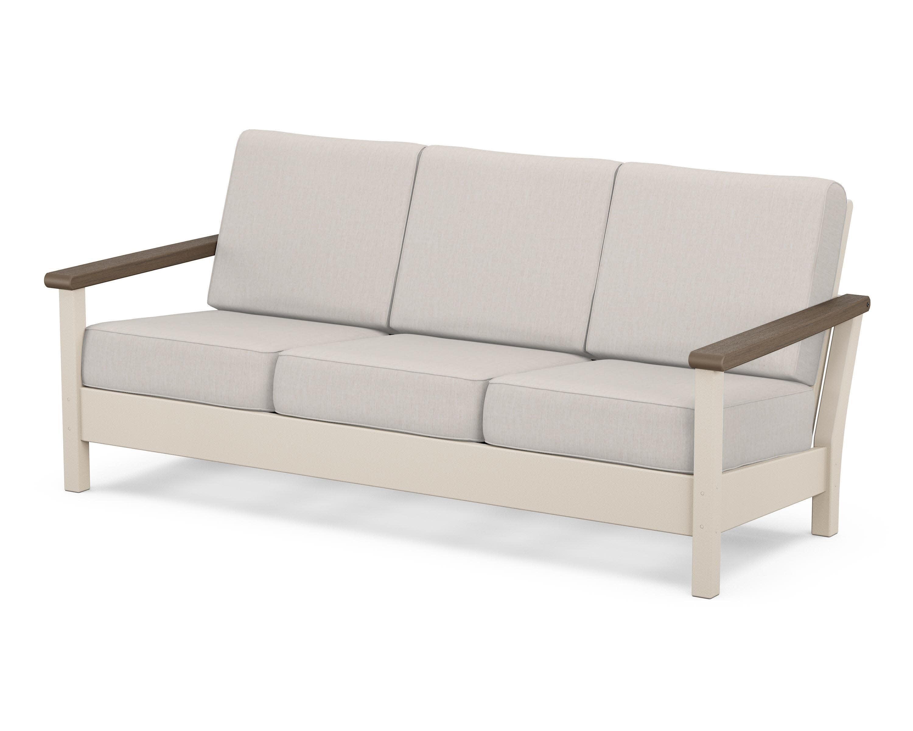 Harbour Deep Seating Sofa in Sand / Kona / Cast Ash