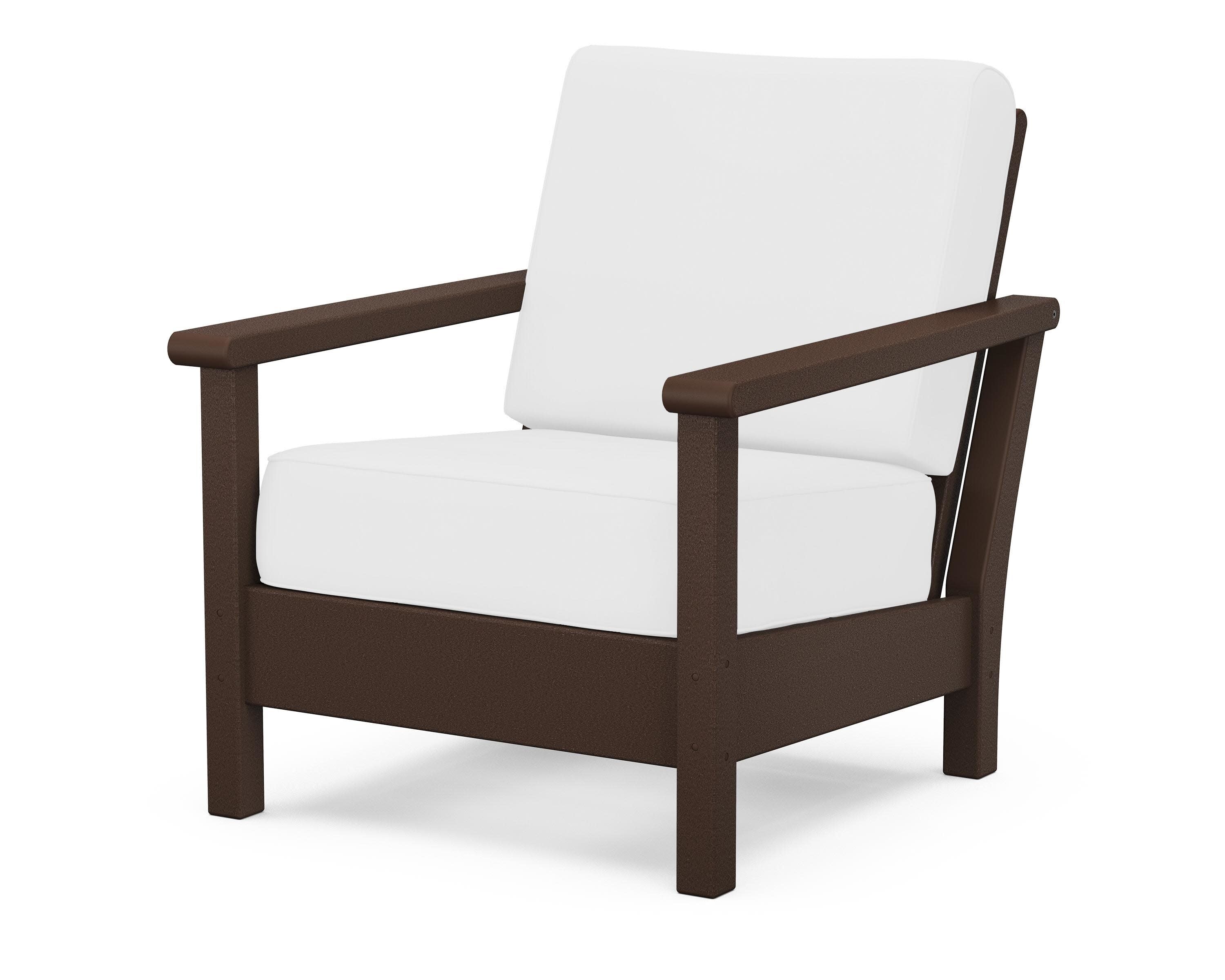 Harbour Deep Seating Chair in Mahogany / Natural