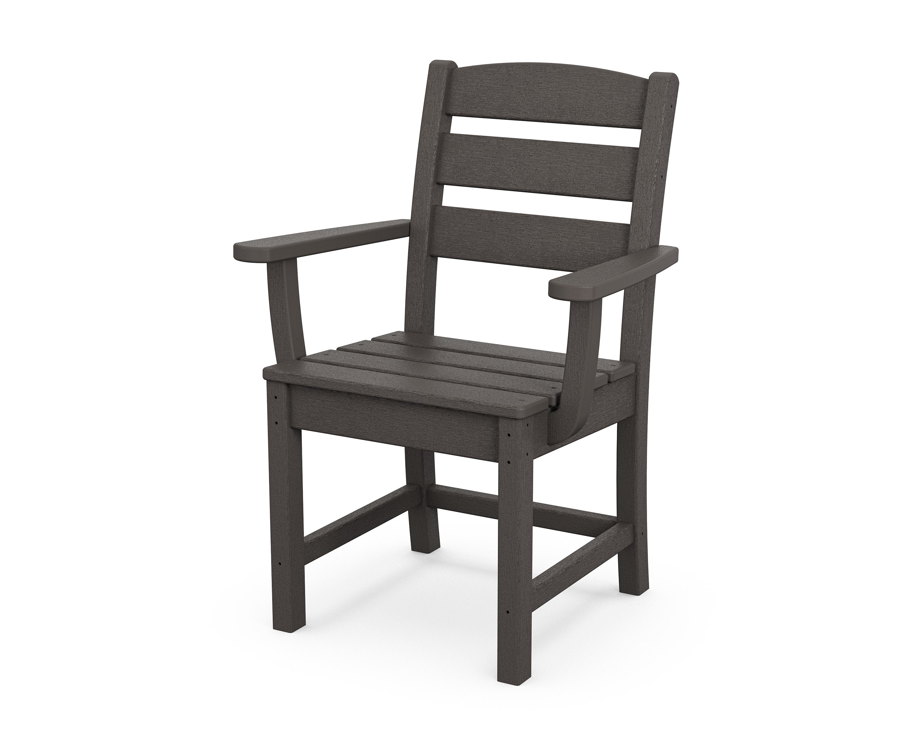Lakeside Dining Arm Chair in Vintage Coffee
