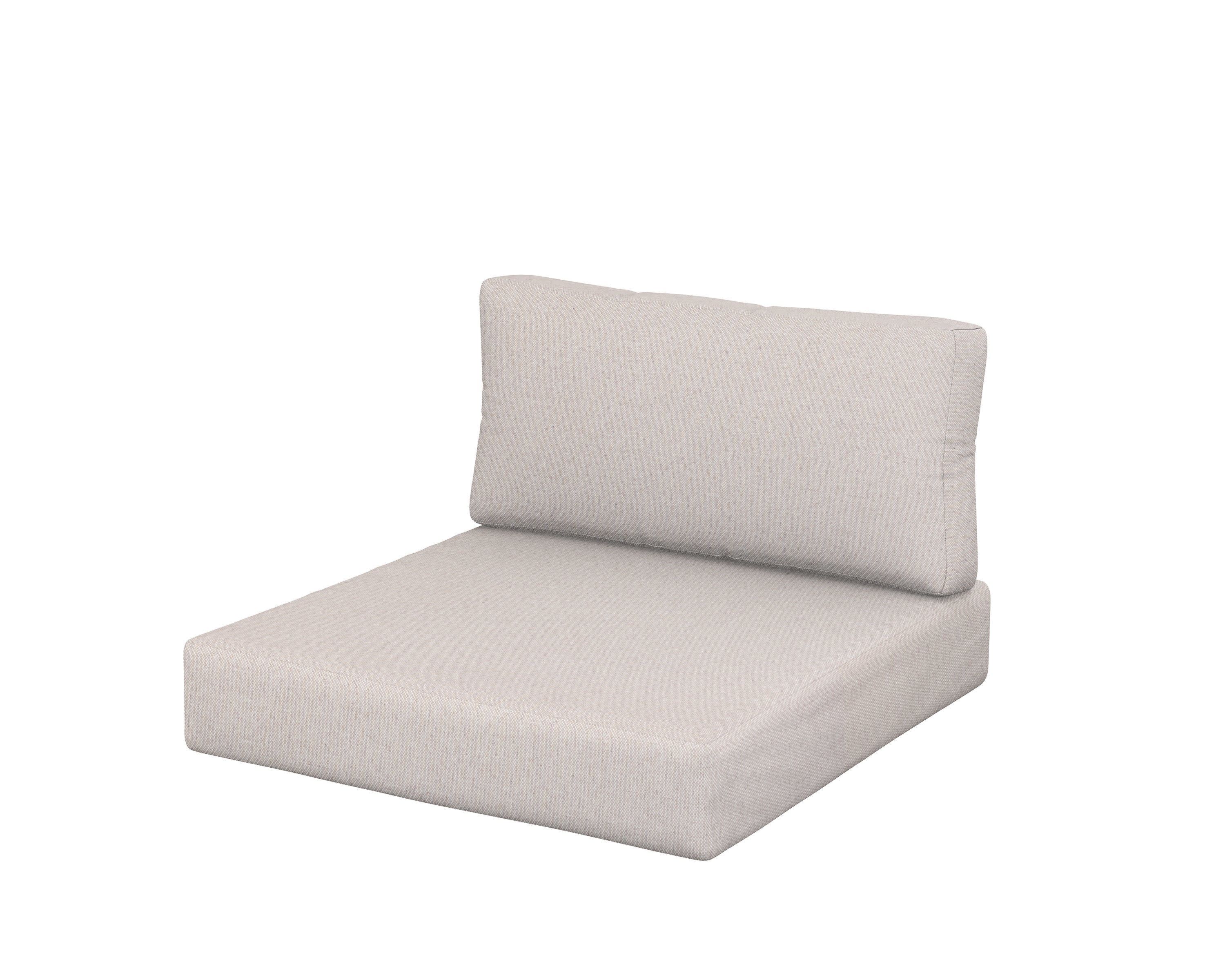 Acadia Back/Seat Cushion Set in Dune Burlap