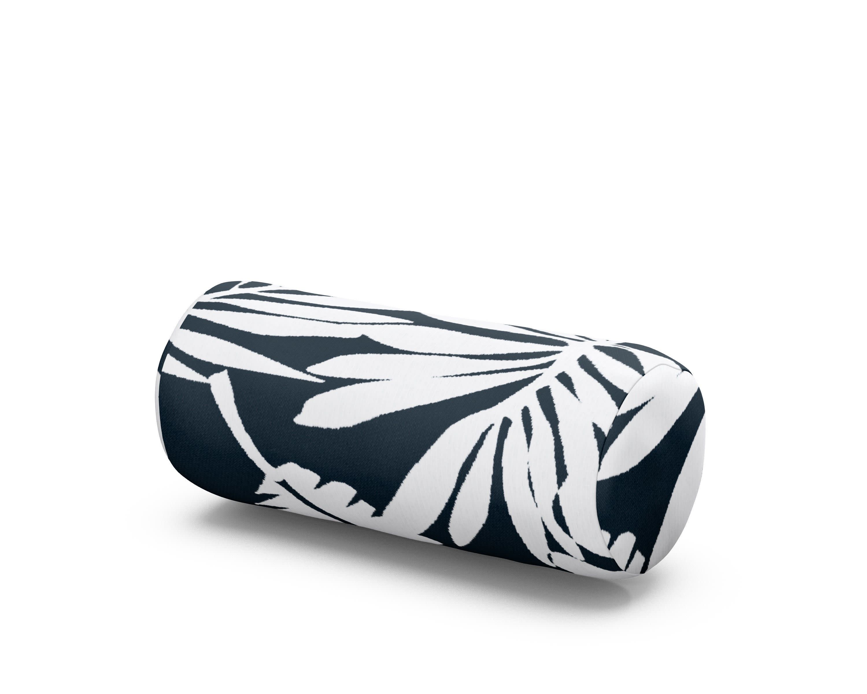 Headrest Pillow - Extended One Strap in Leaf Marine Indigo