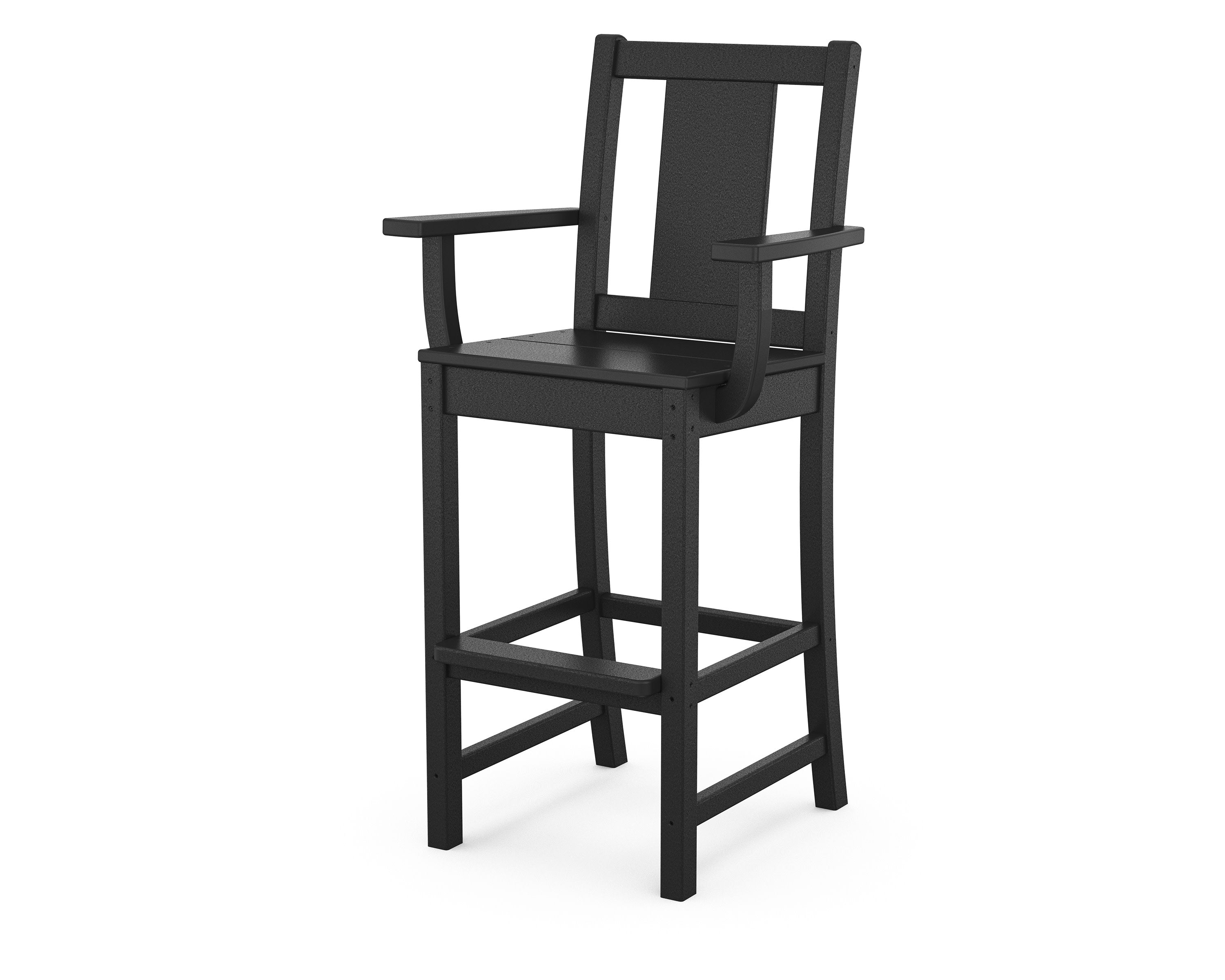 Prairie Bar Arm Chair in Black