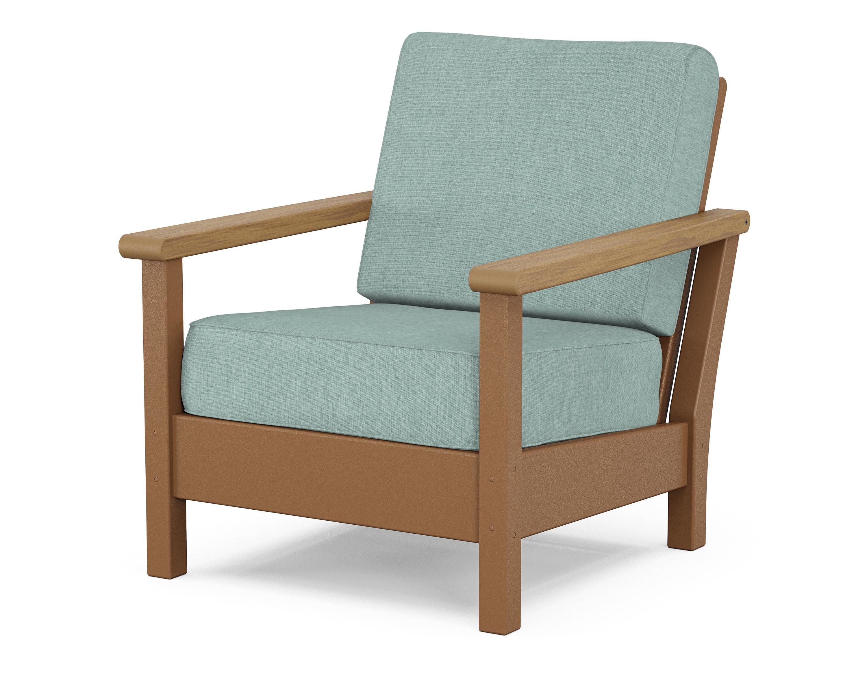 Harbour Deep Seating Chair in Teak / Natural / Glacier Spa