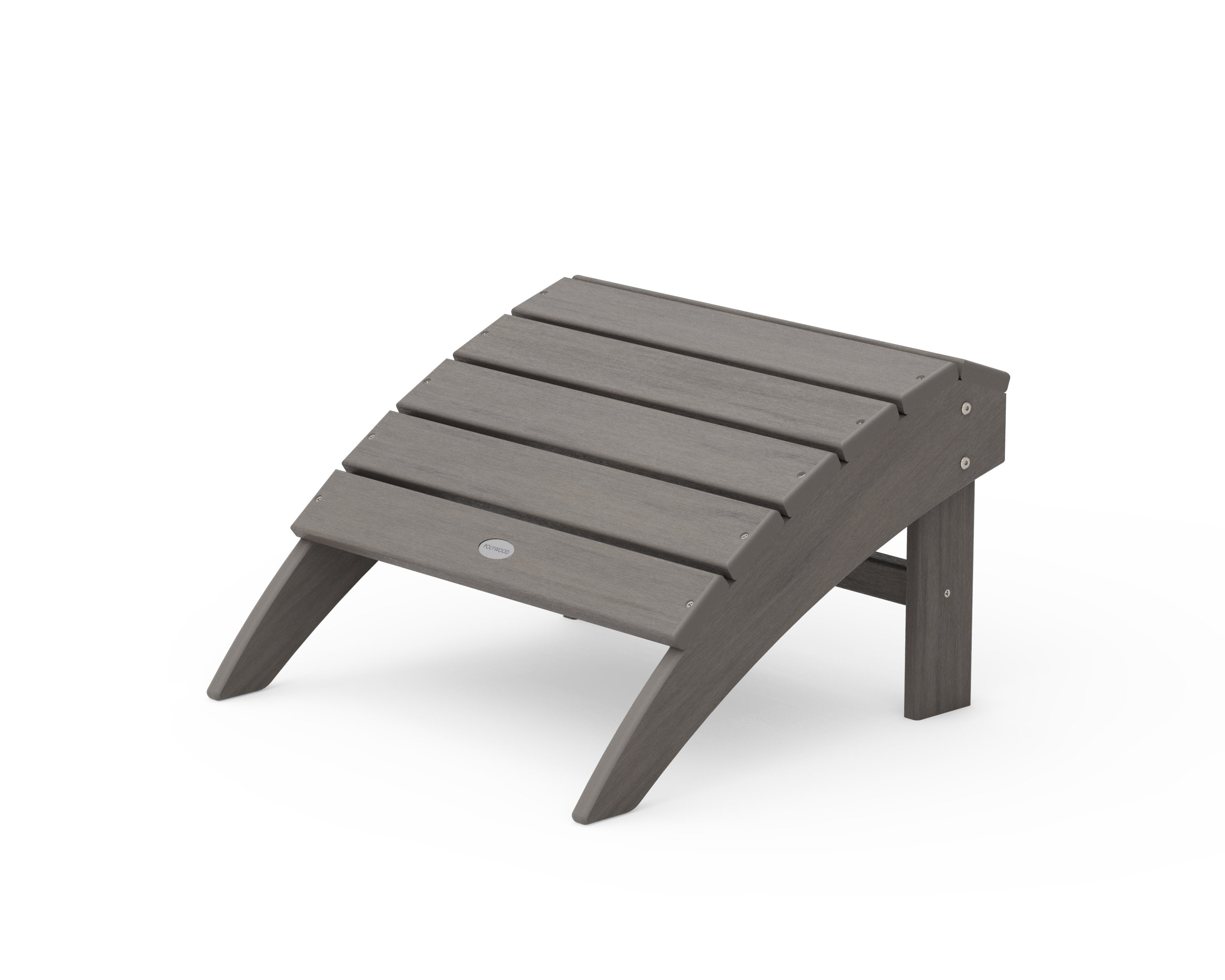 Vineyard Adirondack Ottoman in Driftwood