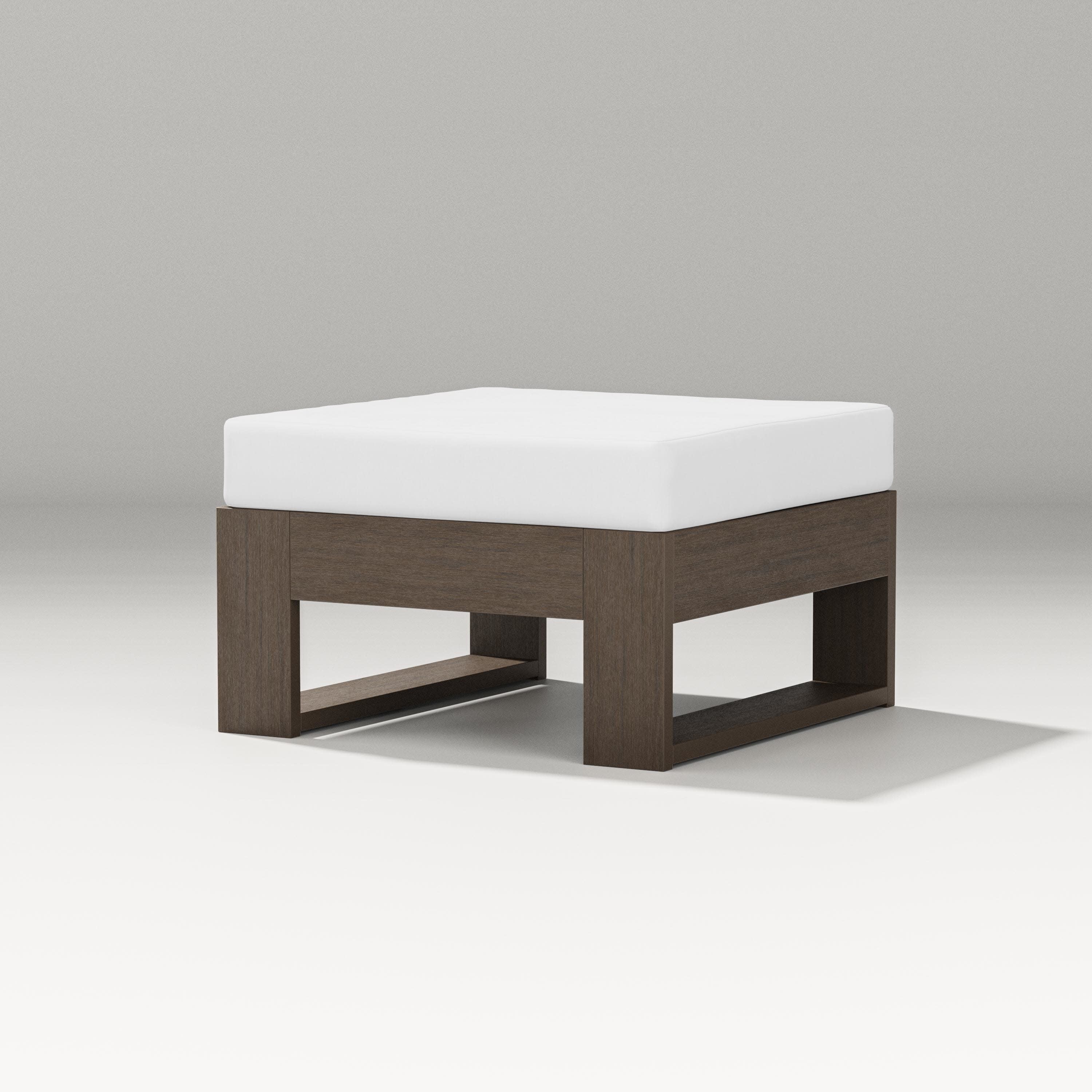 Latitude Lounge Ottoman in Kona / Natural