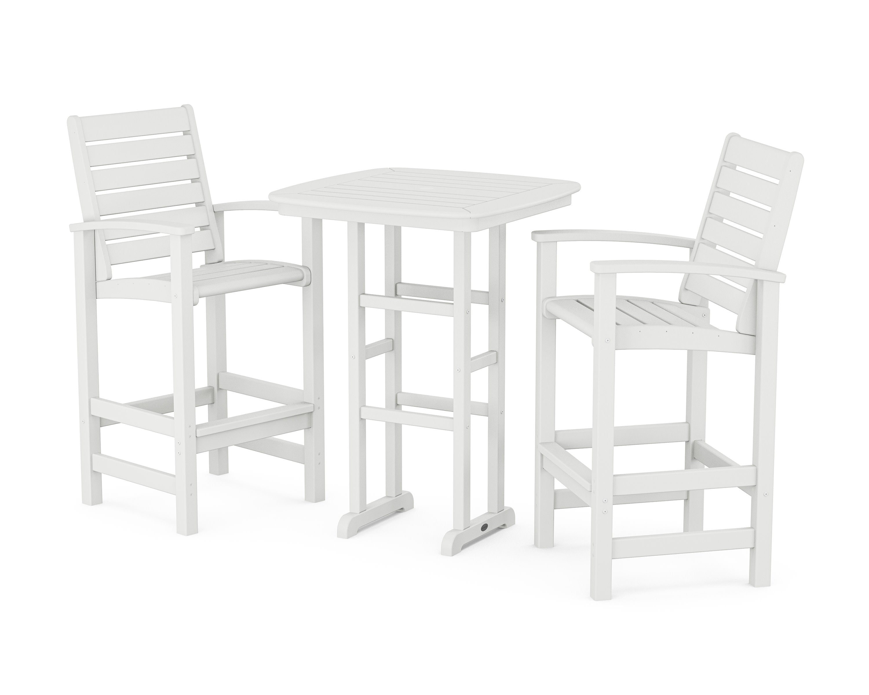 Signature 3-Piece Bar Set in White