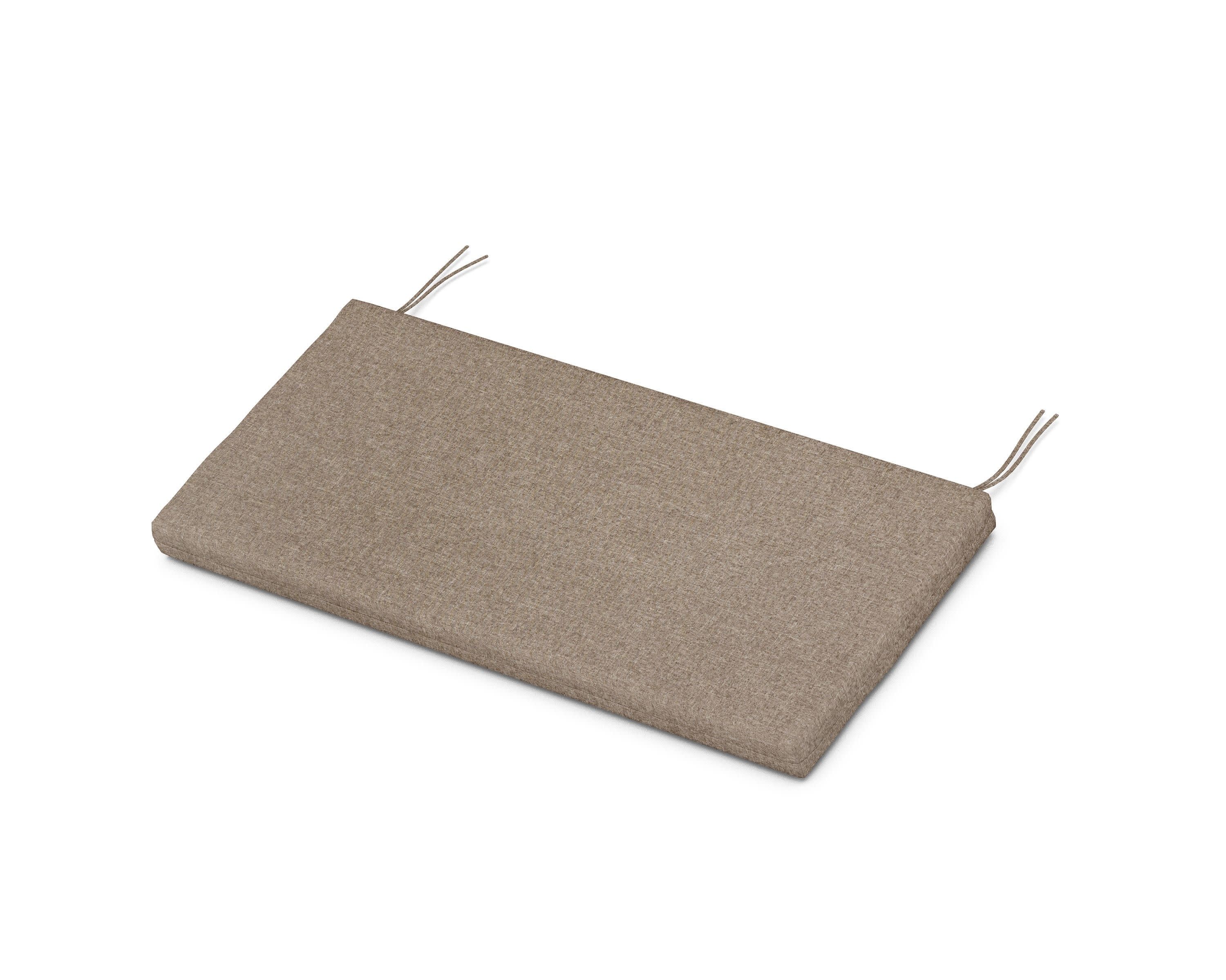 Kids Bench Seat Pad in Spiced Burlap