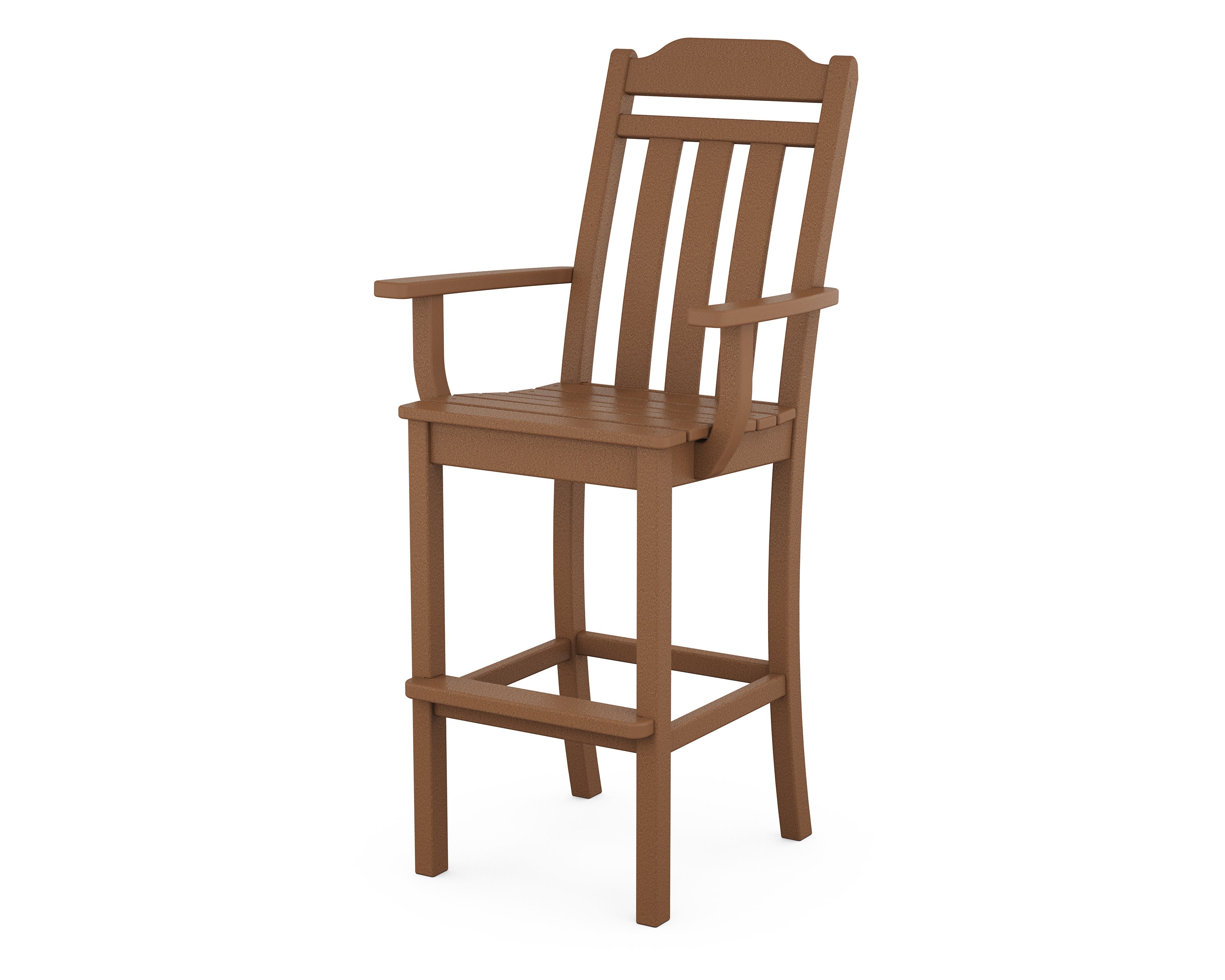 Cottage Bar Arm Chair in Teak
